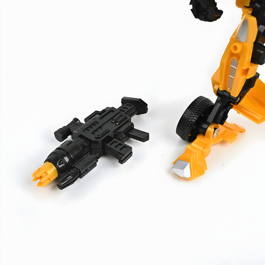 Transforming Robot Car Toy – 2-in-1 Car & Robot with Gun (No Batteries Needed)