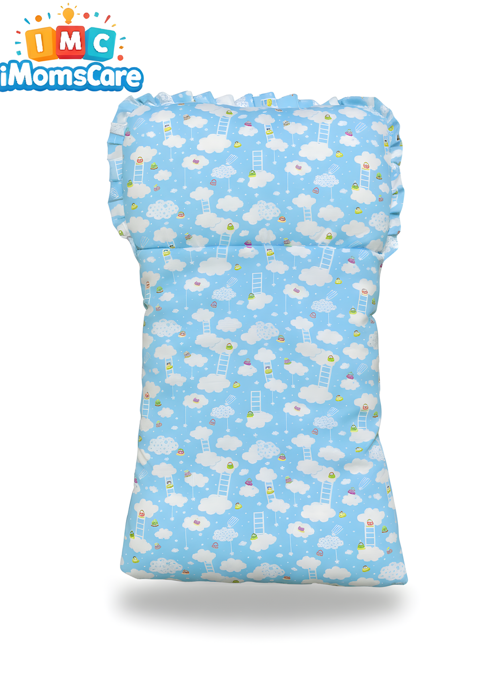 Carry Nest With Headrest | Center Zip Open Blue - CN03