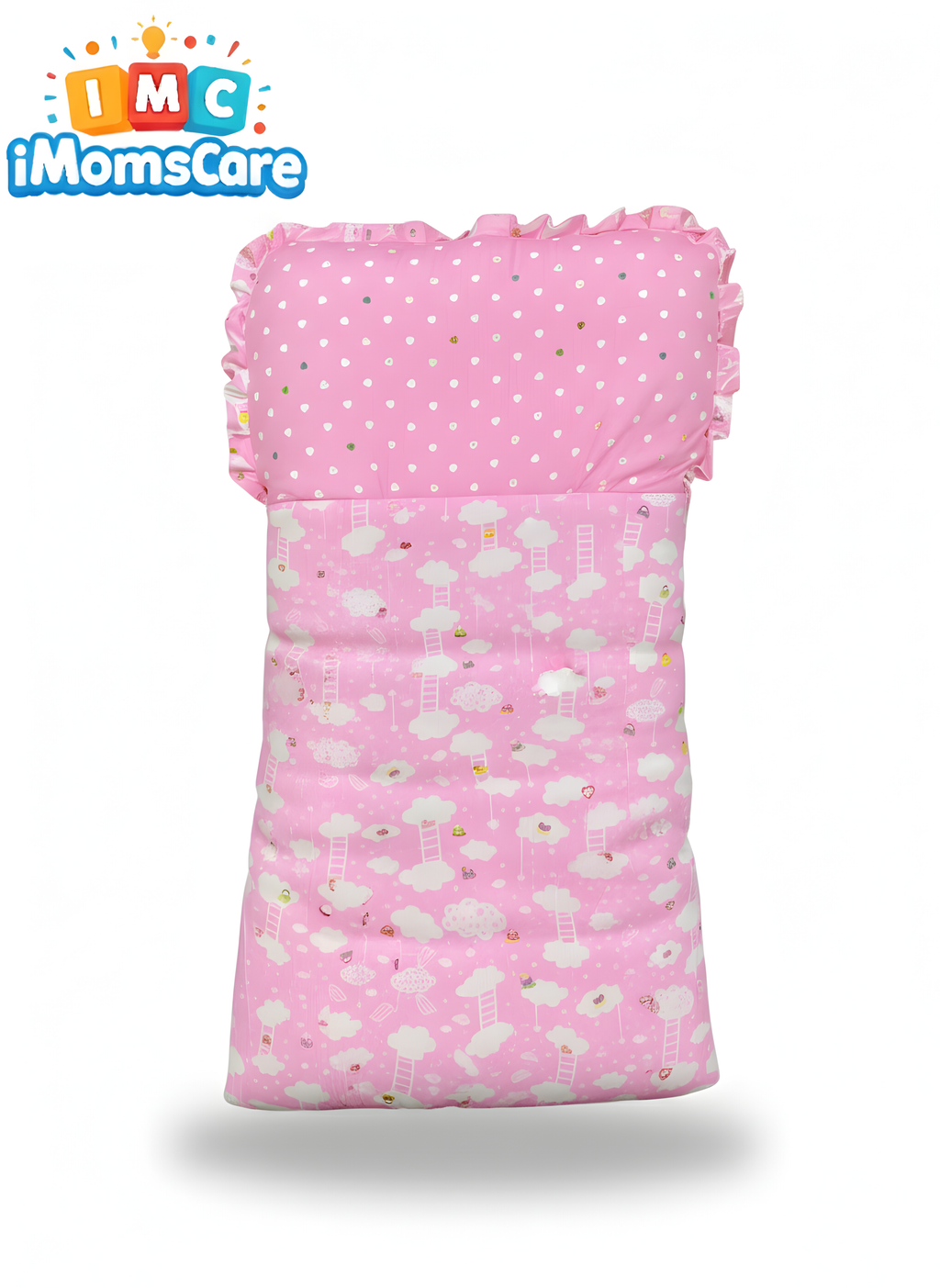 Carry Nest With Headrest | Center Zip Open Pink - CN06