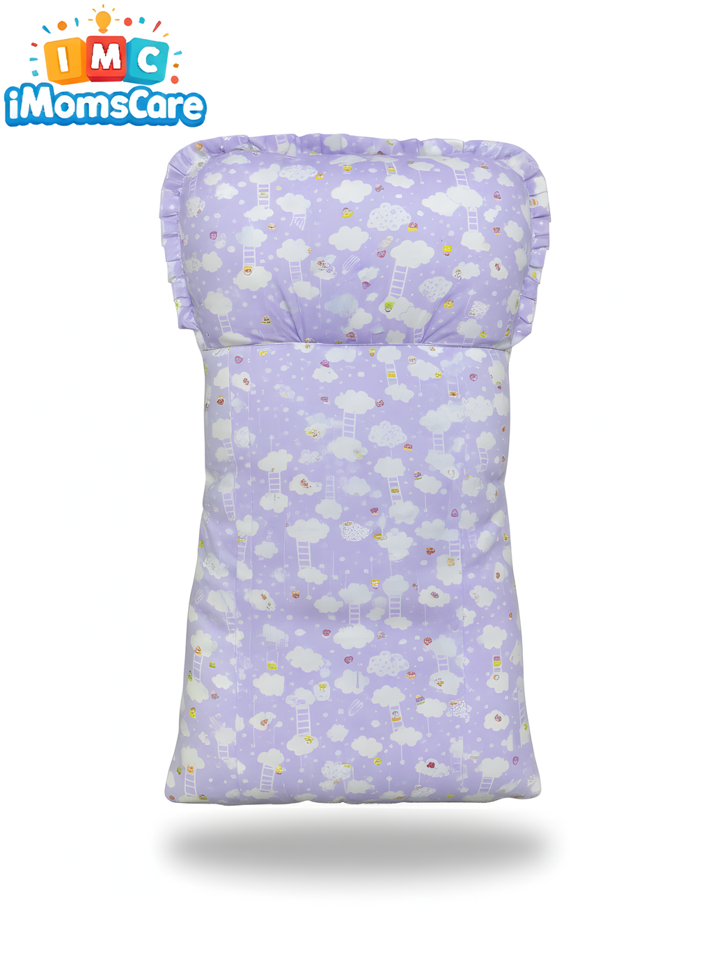 Carry Nest With Headrest | Center Zip Open Purple - CN05