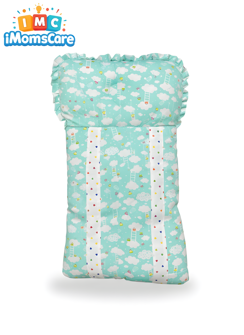 Carry Nest With Headrest | Center Zip Open Green - CN04