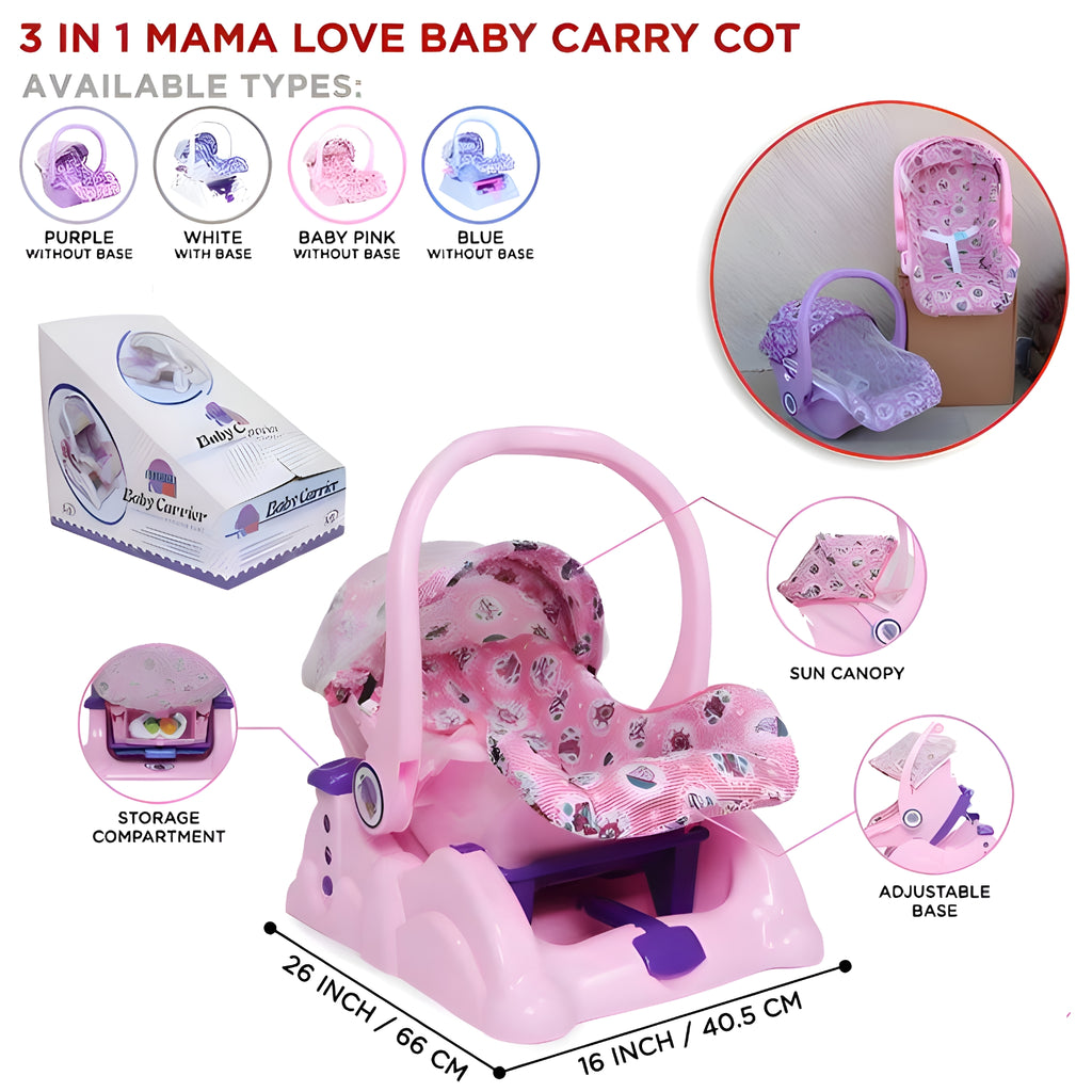 Carry Cot 3 in 1 | Versatile - CC09