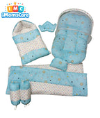 Carry Nest with Complete Set Bedding | Soft Blue - CN11