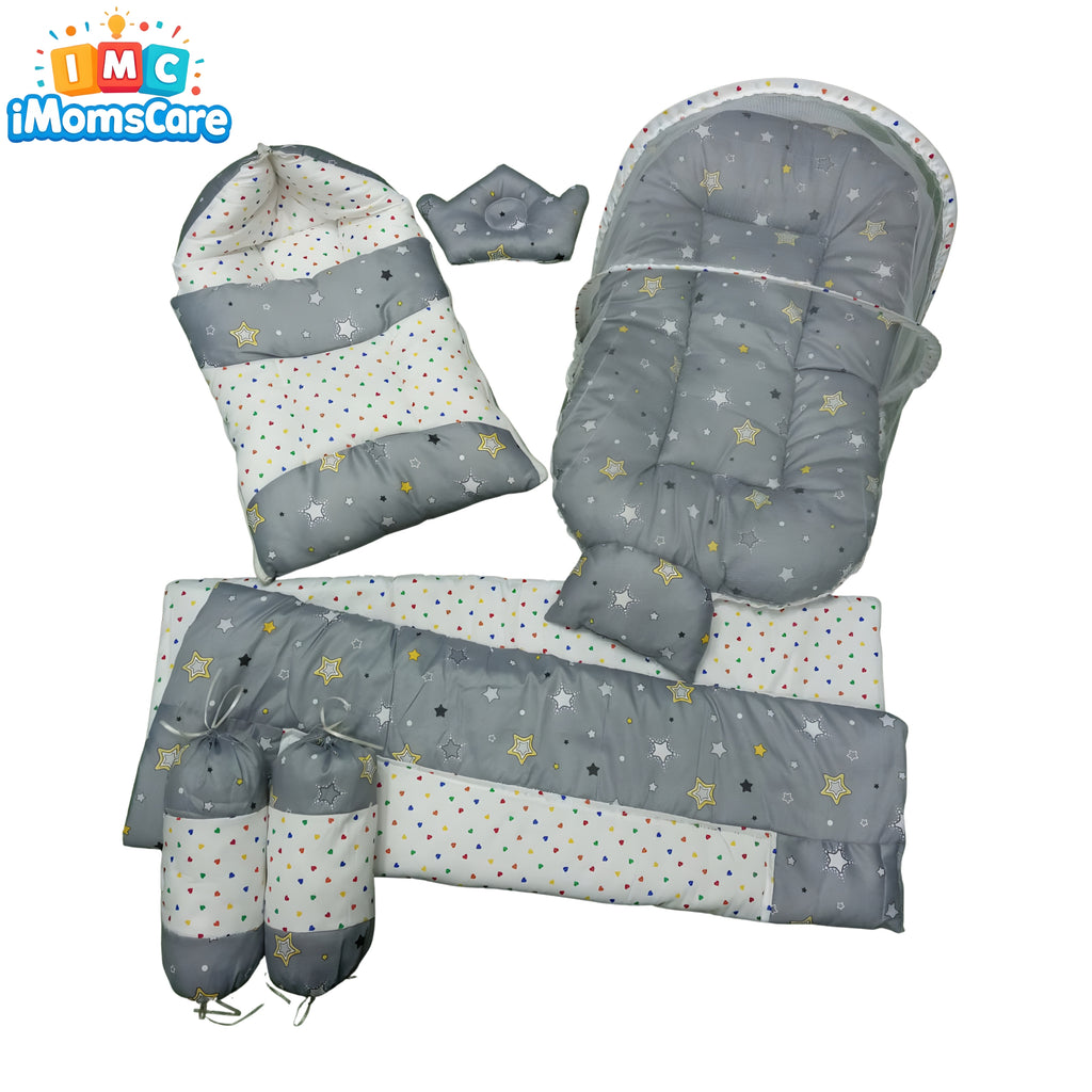 Carry Nest with Complete Set Bedding | Grey - CN13