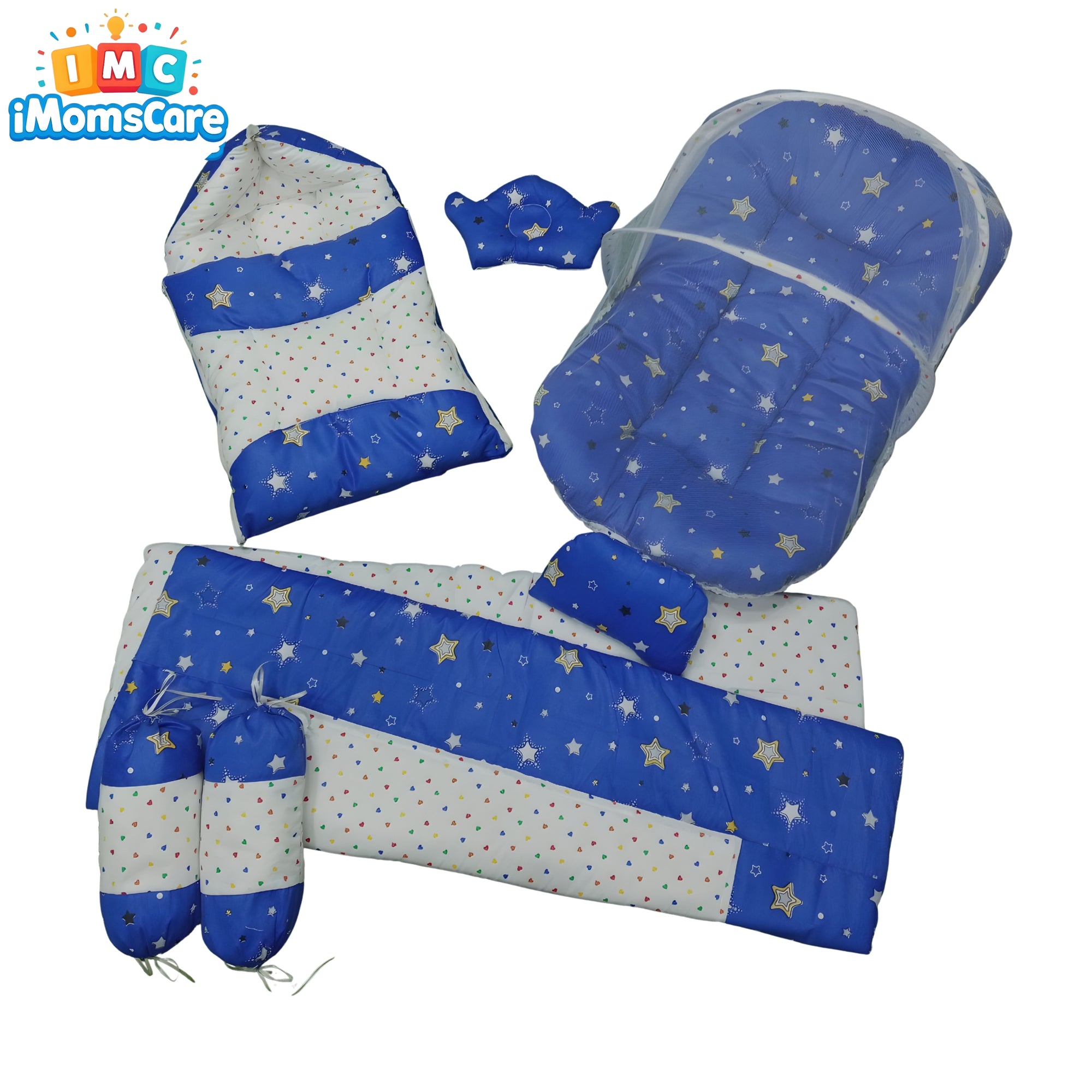 Carry Nest with Complete Set Bedding | Blue - CN12