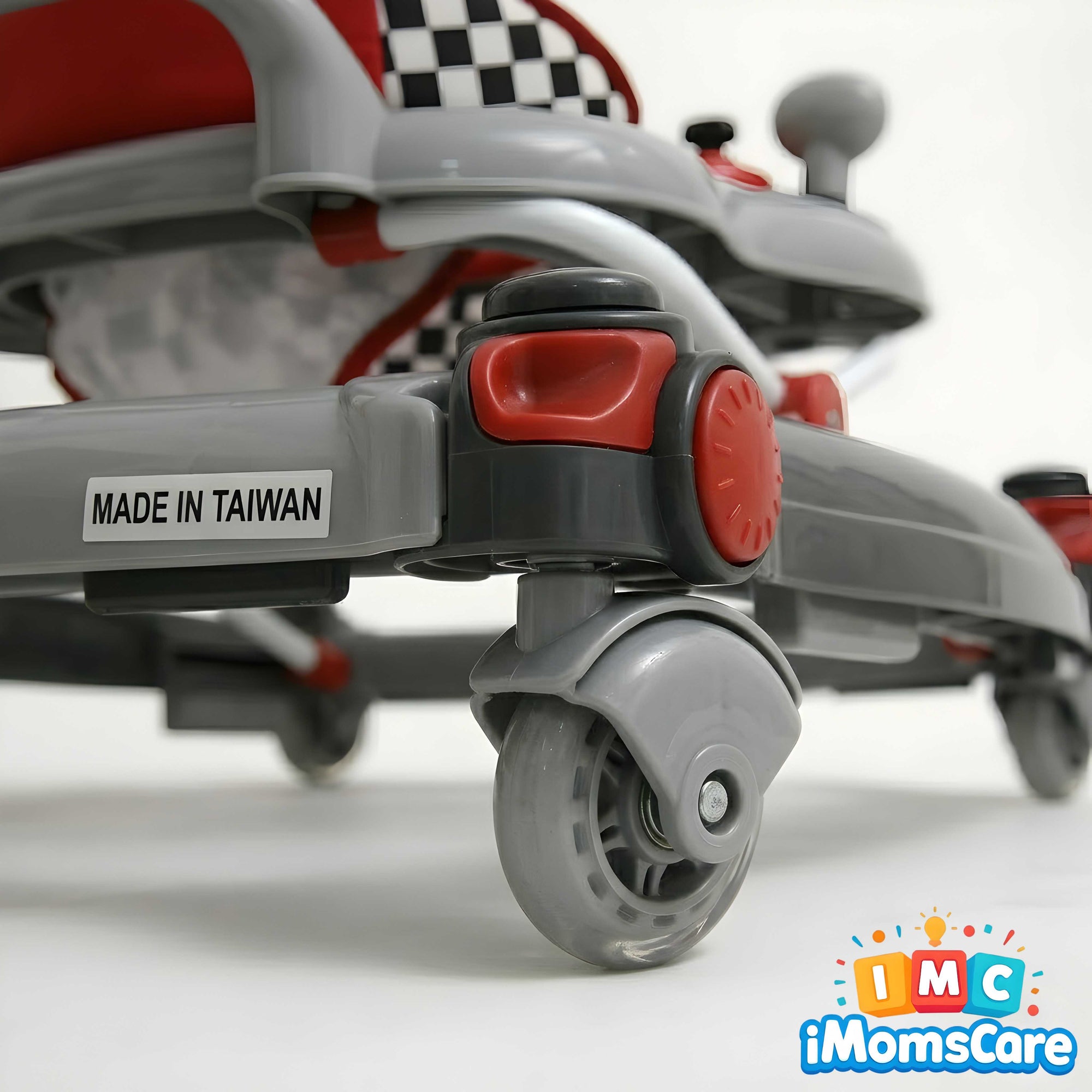 Baby Walker with Music Tray – Brand Infantes 8877 Red