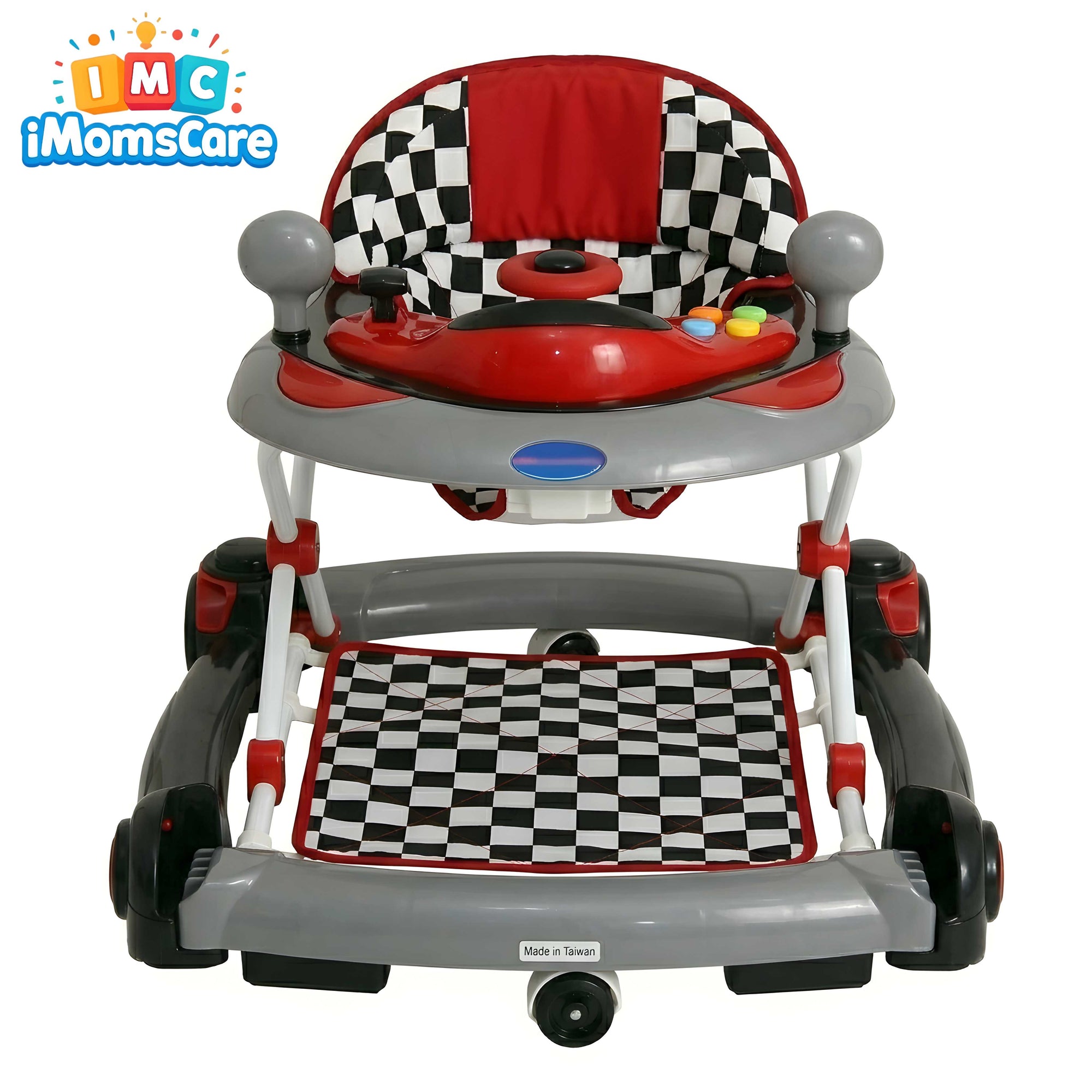 Baby Walker with Music Tray – Brand Infantes 8877 Red