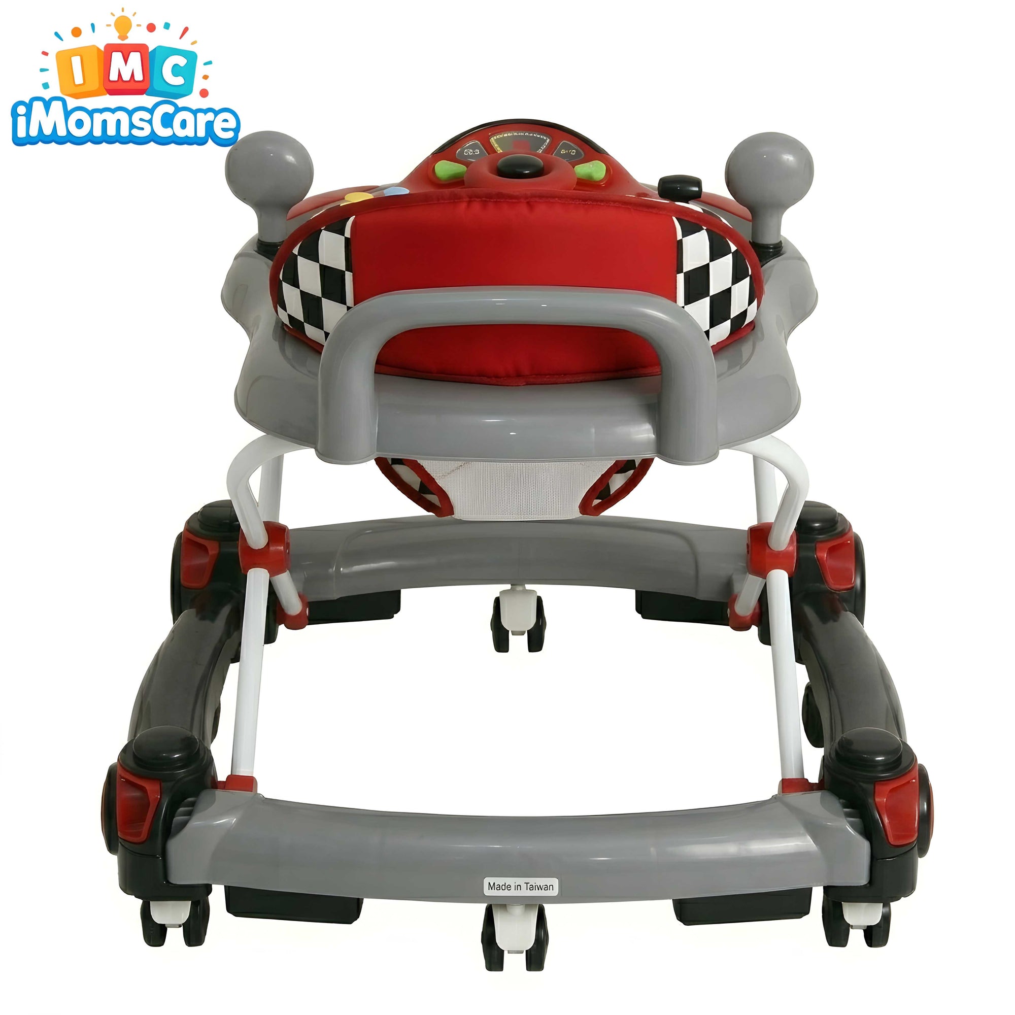 Baby Walker with Music Tray – Brand Infantes 8877 Red