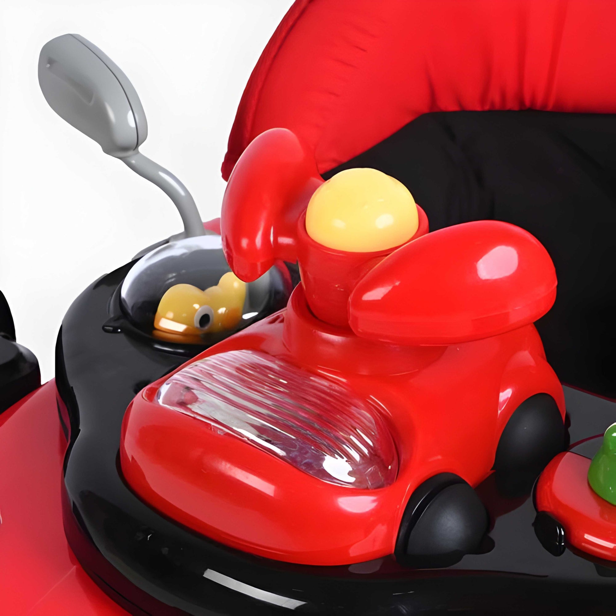 Baby Walker & Rocker 2-in-1 with Music & Lights | (6M+) 1085 Red