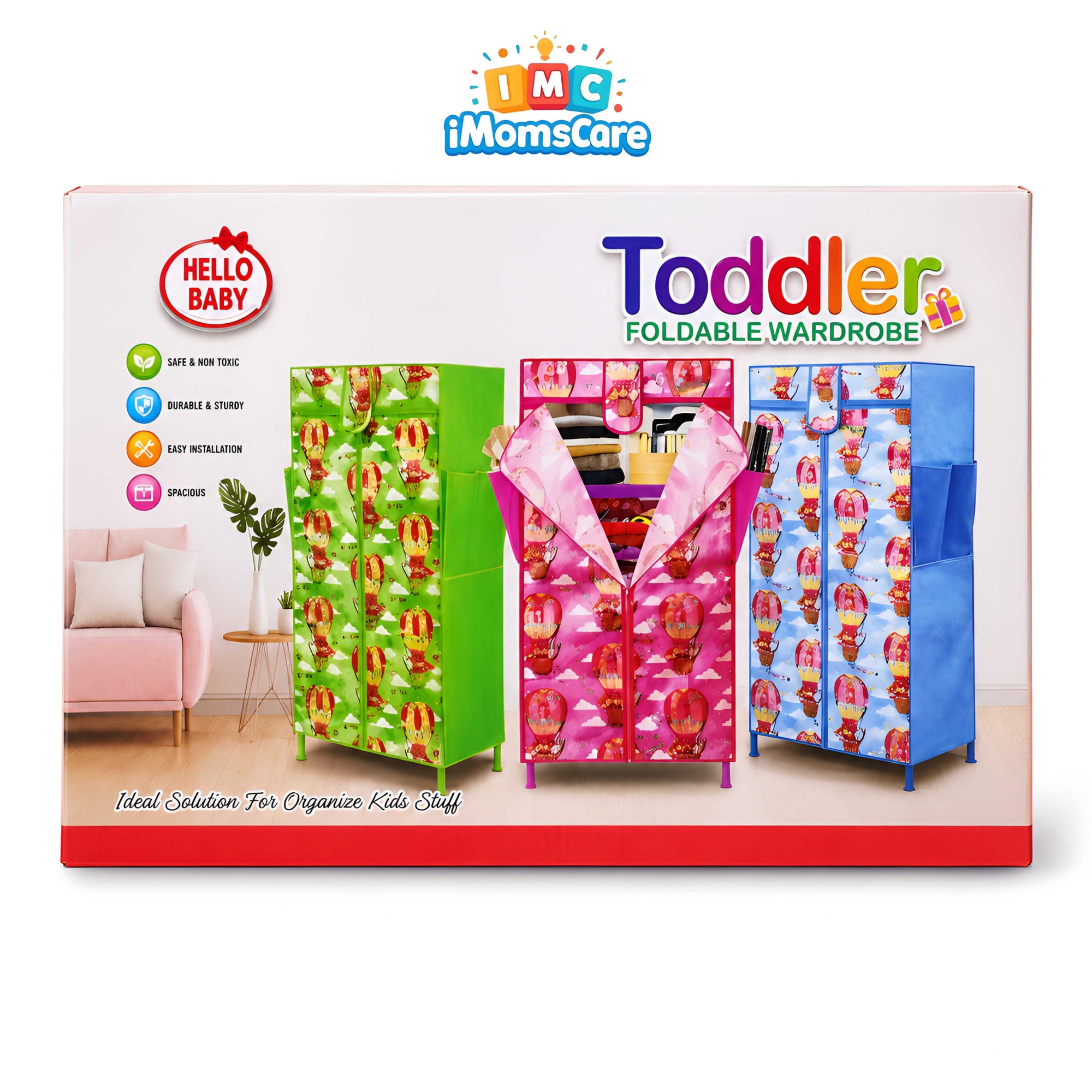 Baby Wardrobe Organizer – Kids Clothing Storage