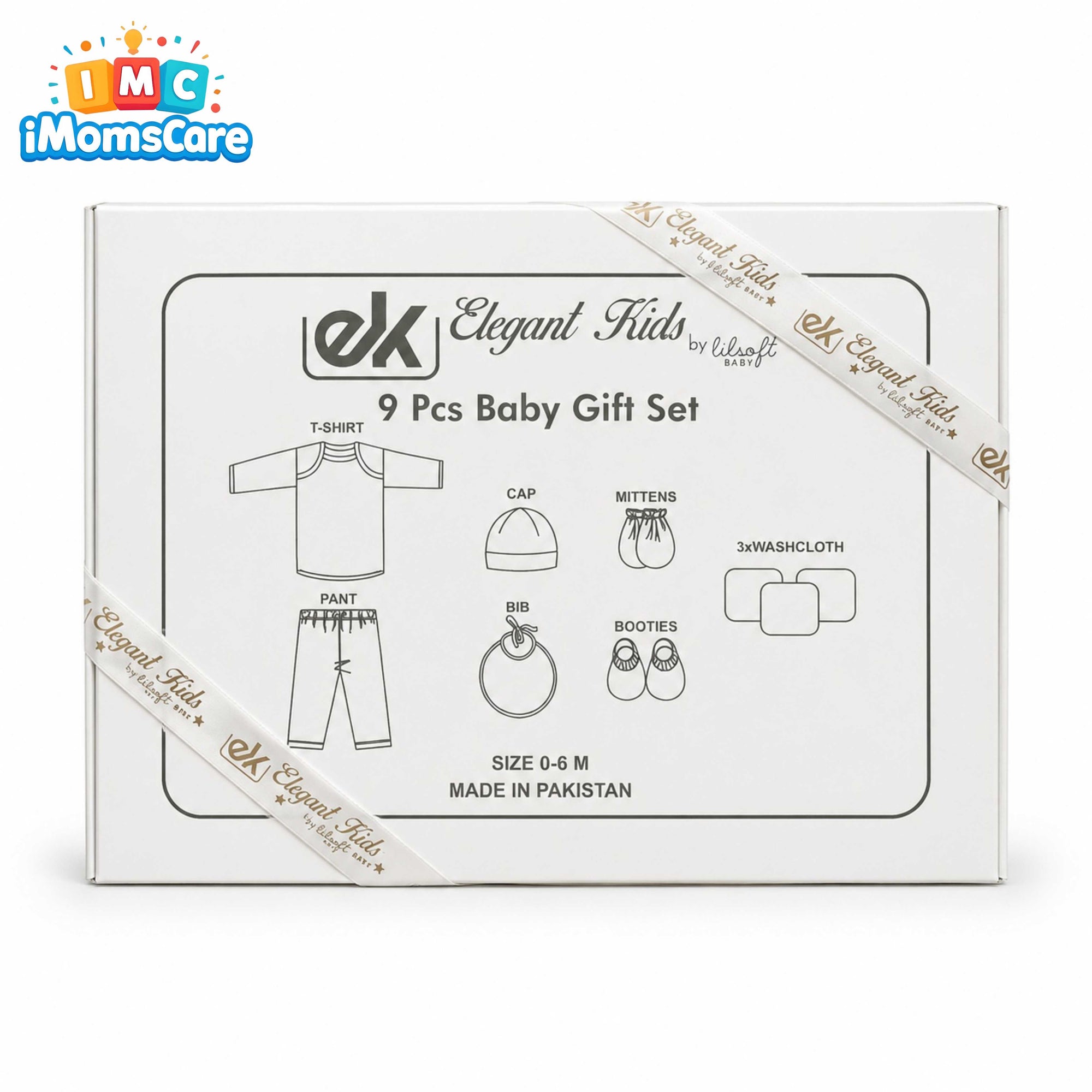 Elegant Kids 10 Pcs Newborn Baby Gift Set