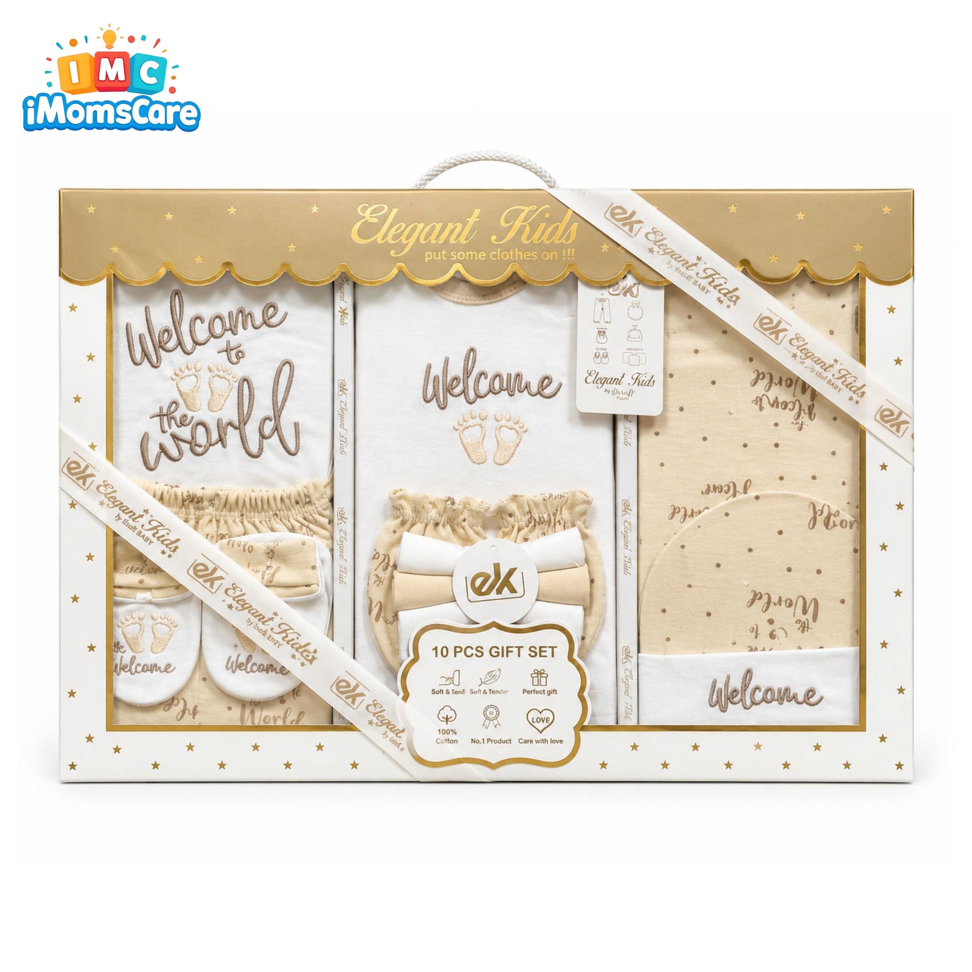 Elegant Kids 10 Pcs Newborn Baby Gift Set