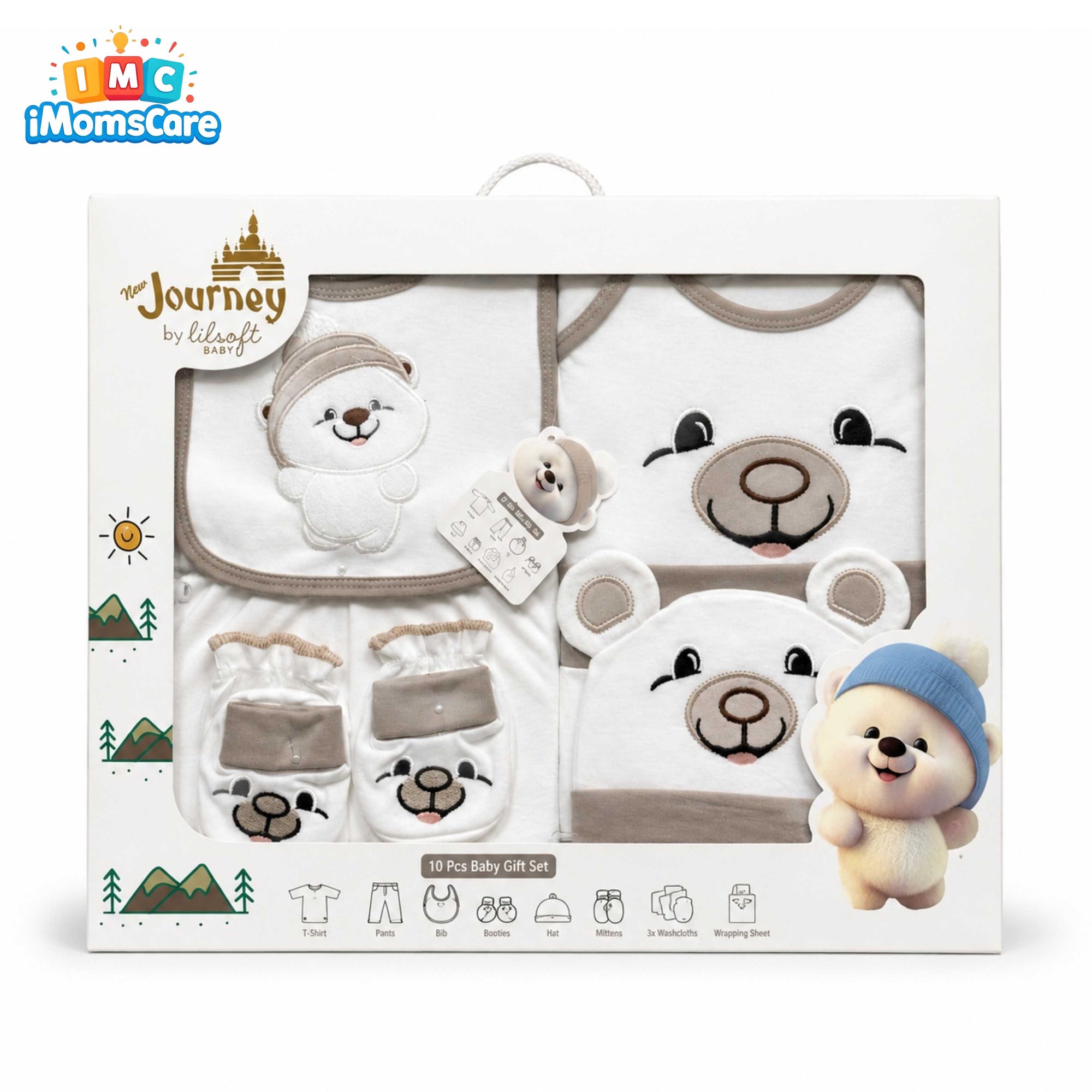 Soft Cotton Baby Clothing Set | Made in Turkey