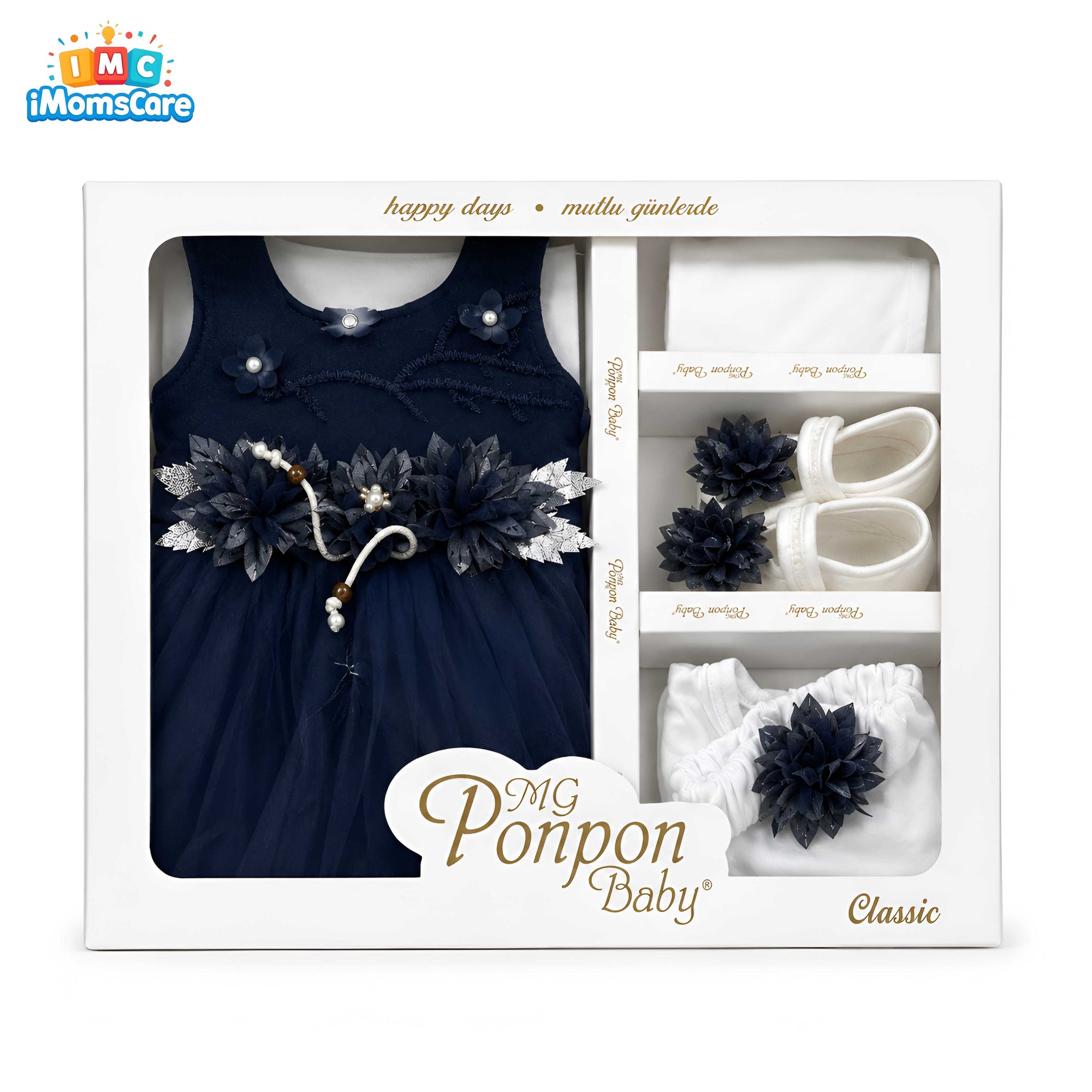 Premium Newborn Gift Box for Baby Girls | Made in Turkey