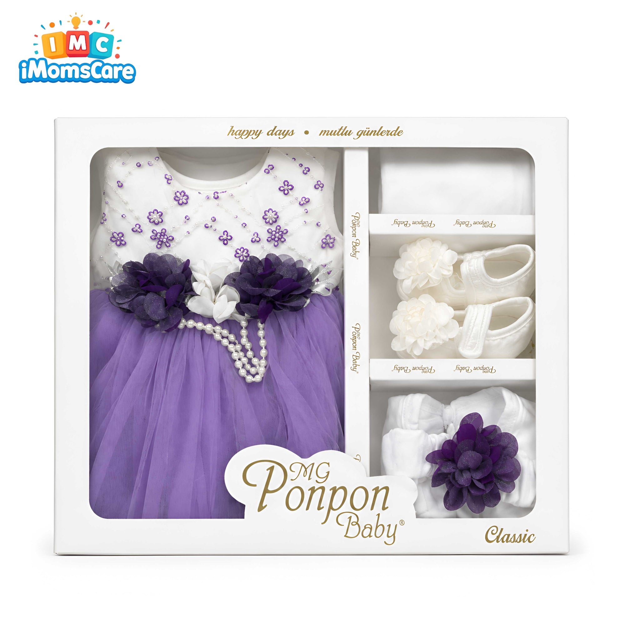 Premium Newborn Gift Box for Baby Girls | Made in Turkey