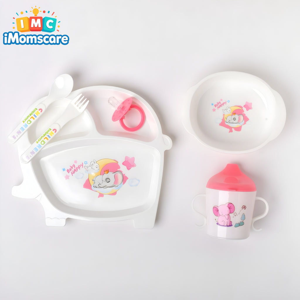 Baby Tableware Feeding Set - 911-pink