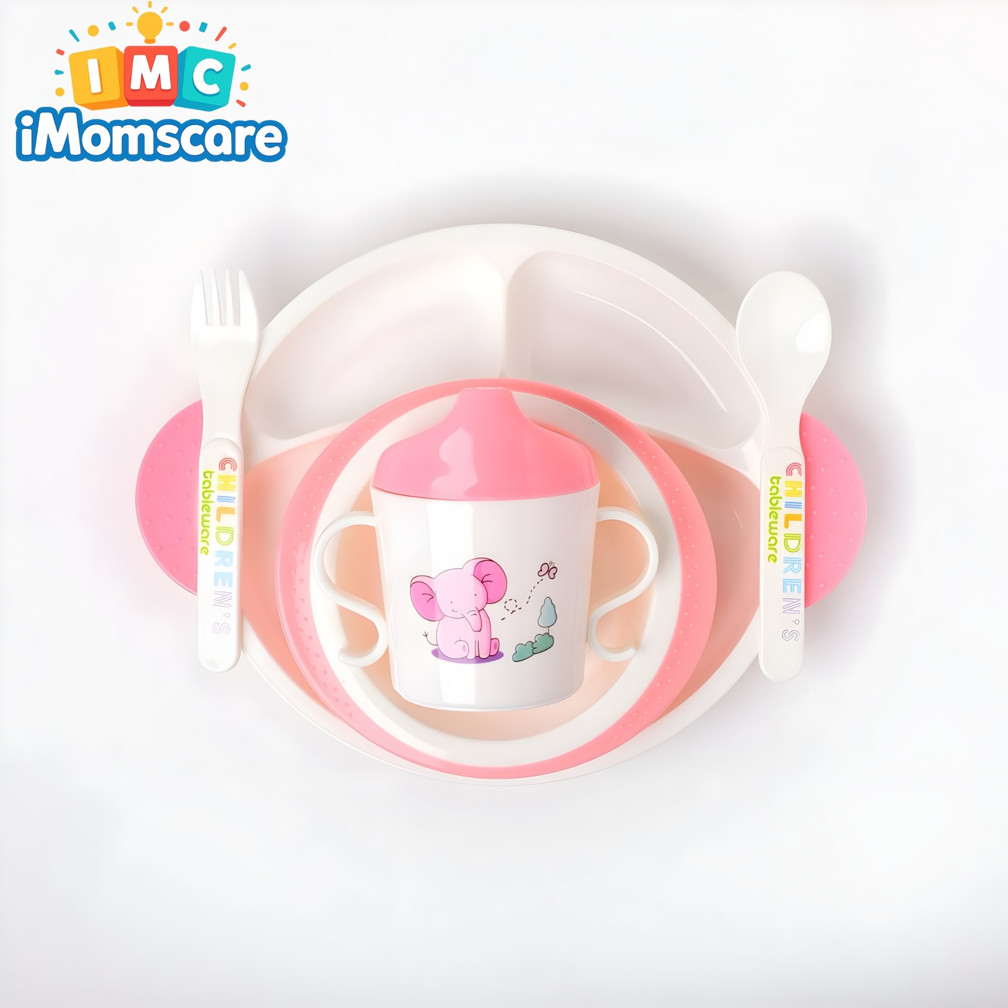 Baby Tableware Feeding Set - 912-pink