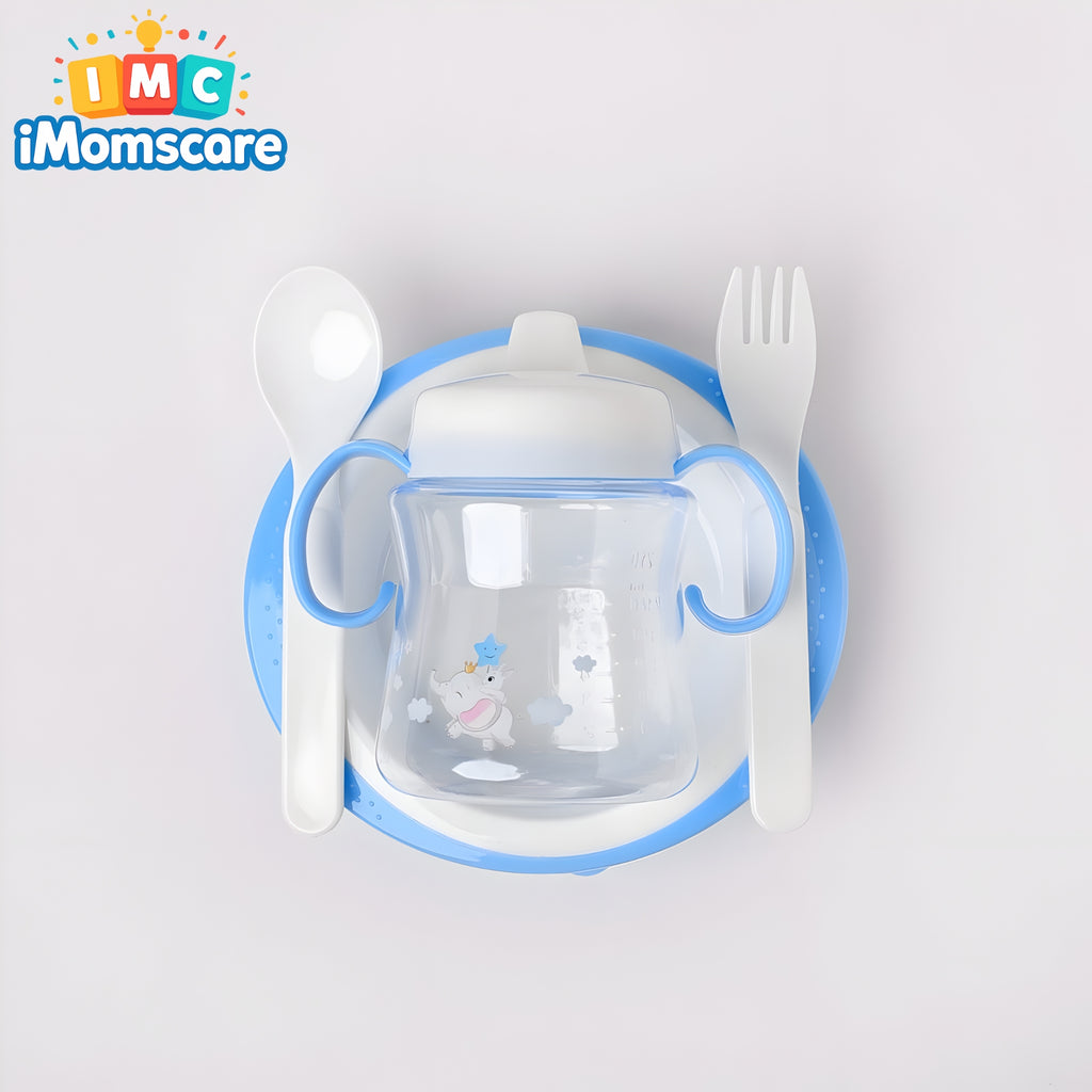 Baby Tableware Feeding Set - 902-Blue