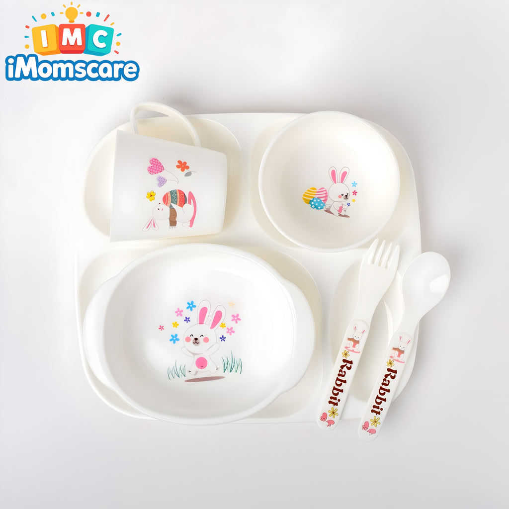 Baby Tableware Feeding Set 909 Pink