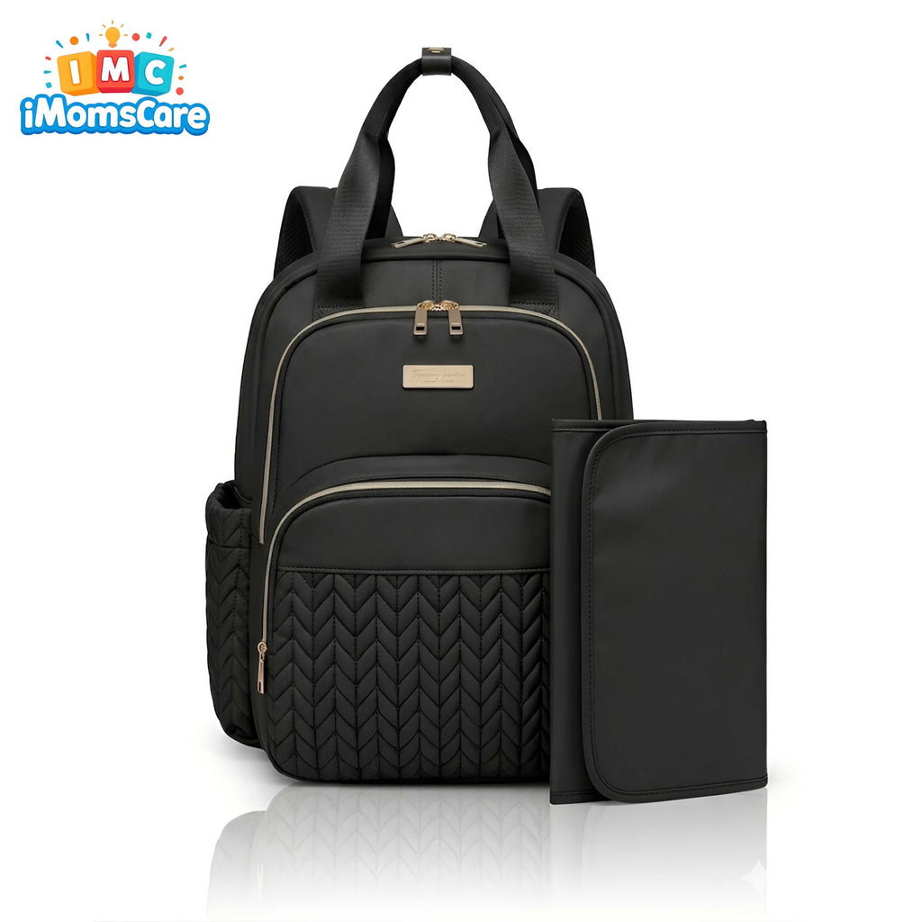 Diaper Bag Backpack with Changing Mat