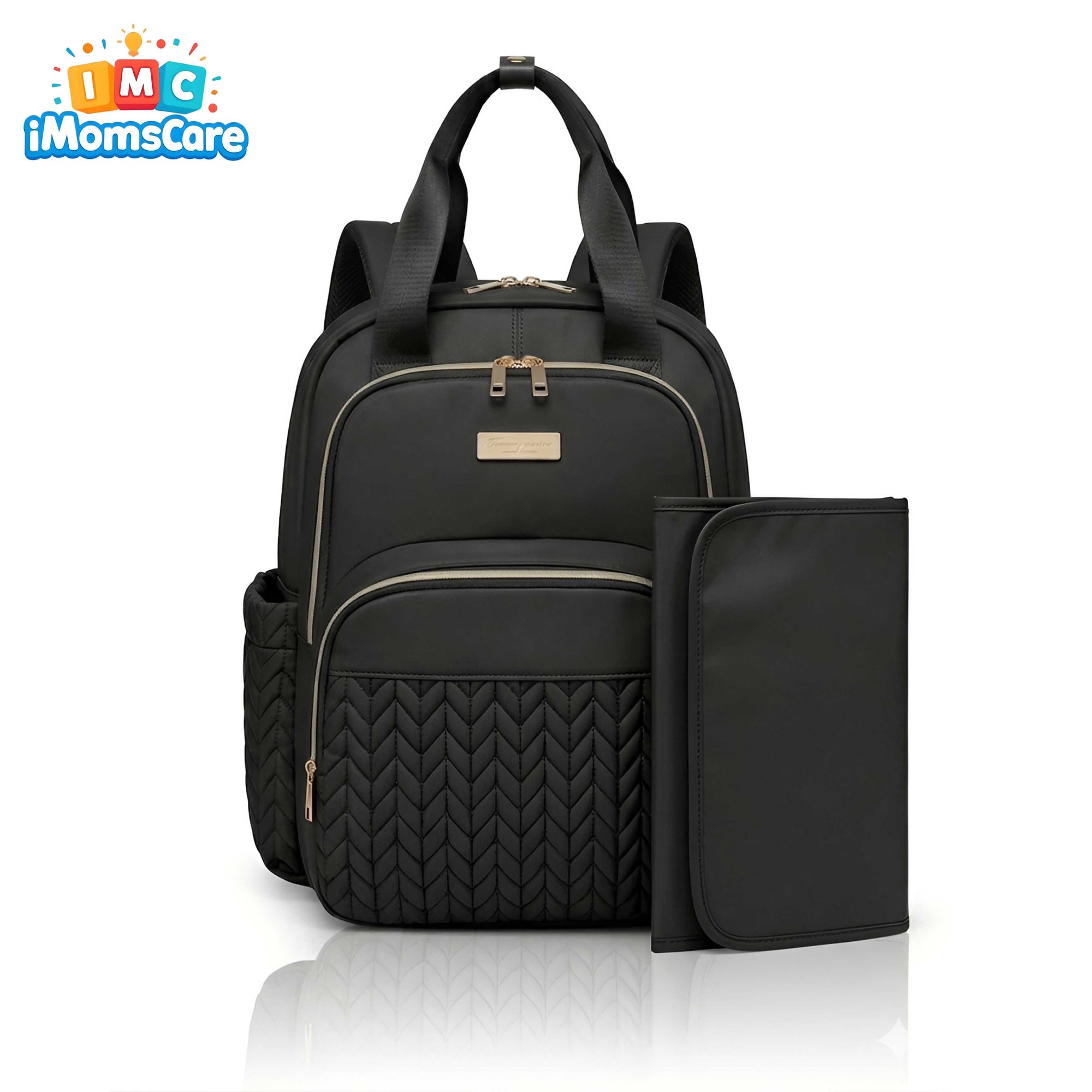 Diaper Bag Backpack with Changing Mat
