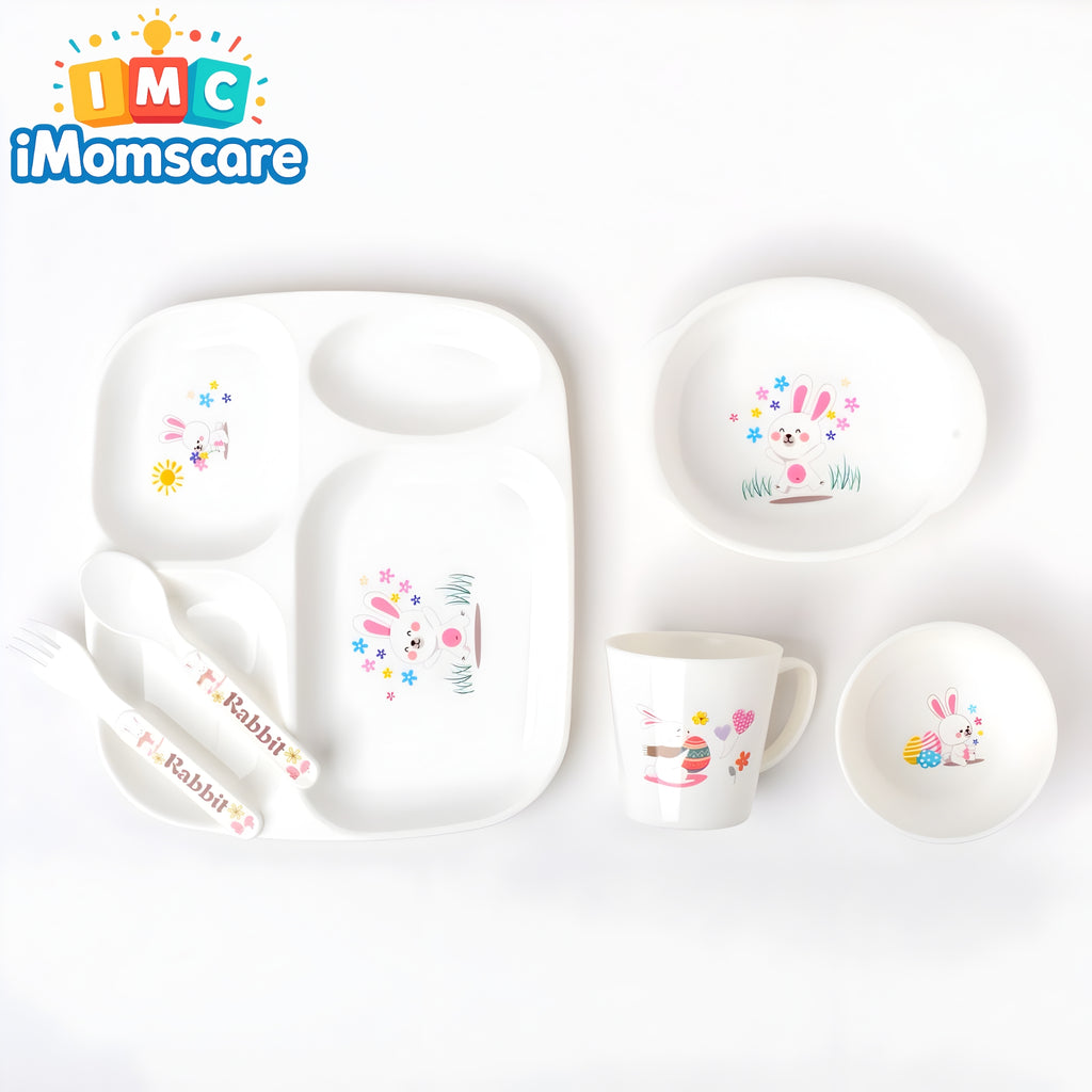 Baby Tableware Feeding Set 909 Pink