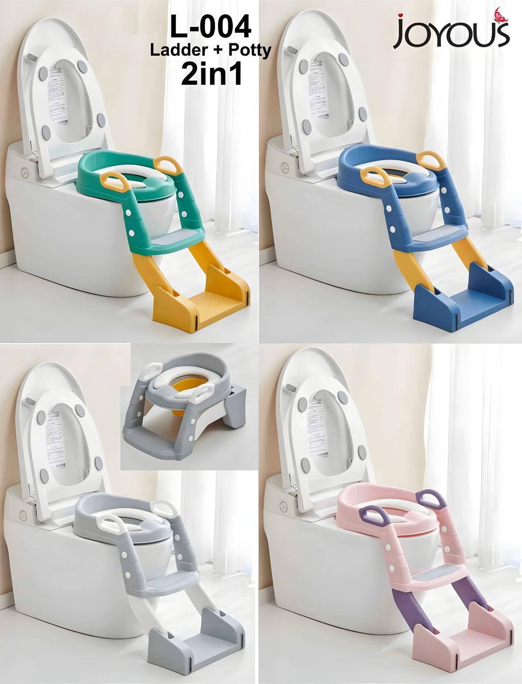 Foldable Ladder Toilet Training Seat | Best Baby Learning Product