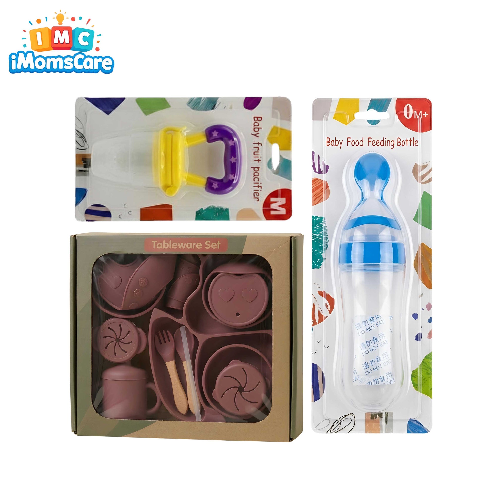 Premium Baby Weaning Starter Set | BPA Free Silicone Feeding Essentials Kit