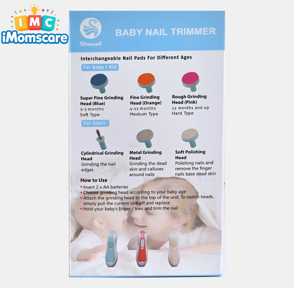 Baby Electric Nail Trimmer 0M+ Blue | Best Quality Best Price