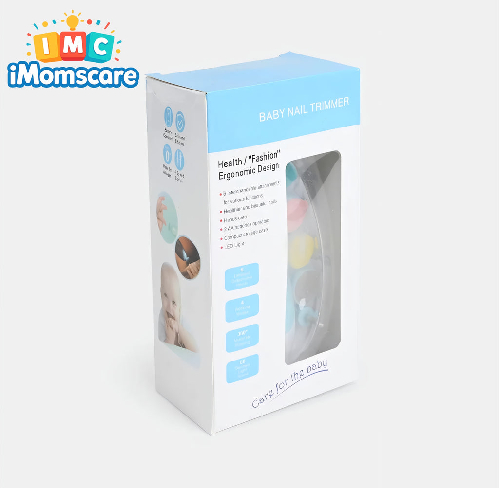 Baby Electric Nail Trimmer 0M+ Blue | Best Quality Best Price
