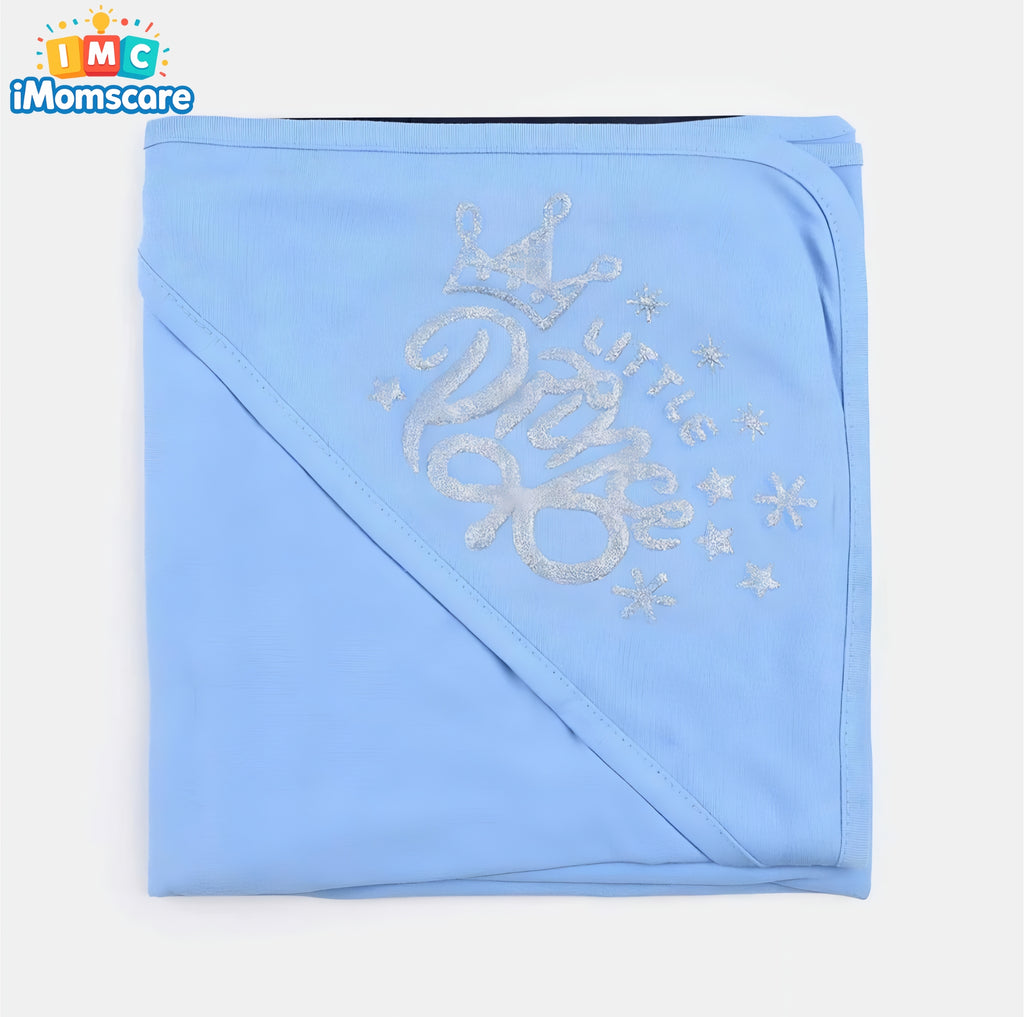 Baby Premium Wrapping Sheet | Prince Blue WS03