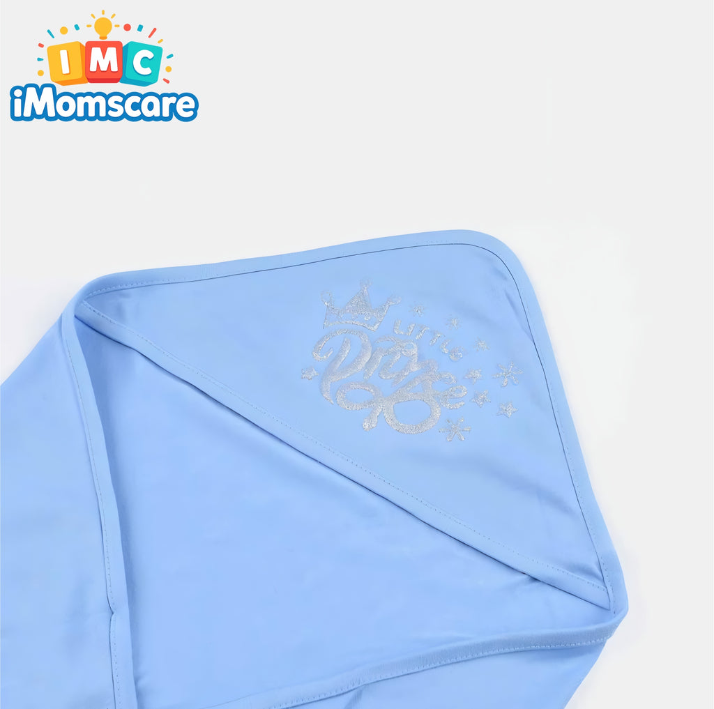 Baby Premium Wrapping Sheet | Prince Blue WS03