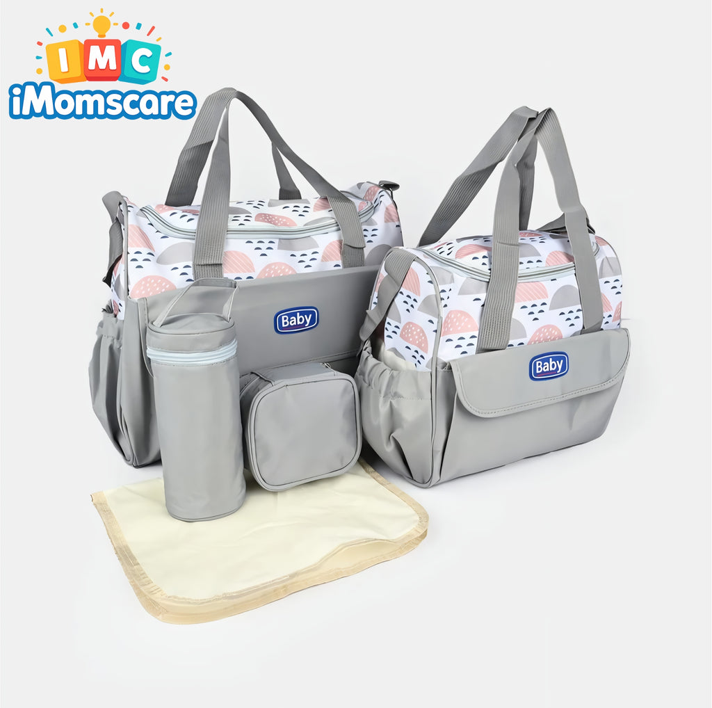 Mother Bag Baby Care | Premium Set - Gray MB04