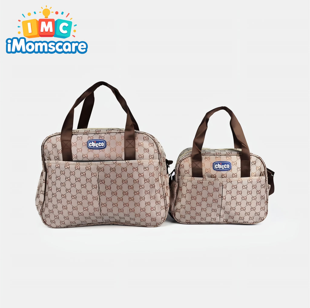 Mother Bag Baby Care | Premium Set - Shine Brown MB07