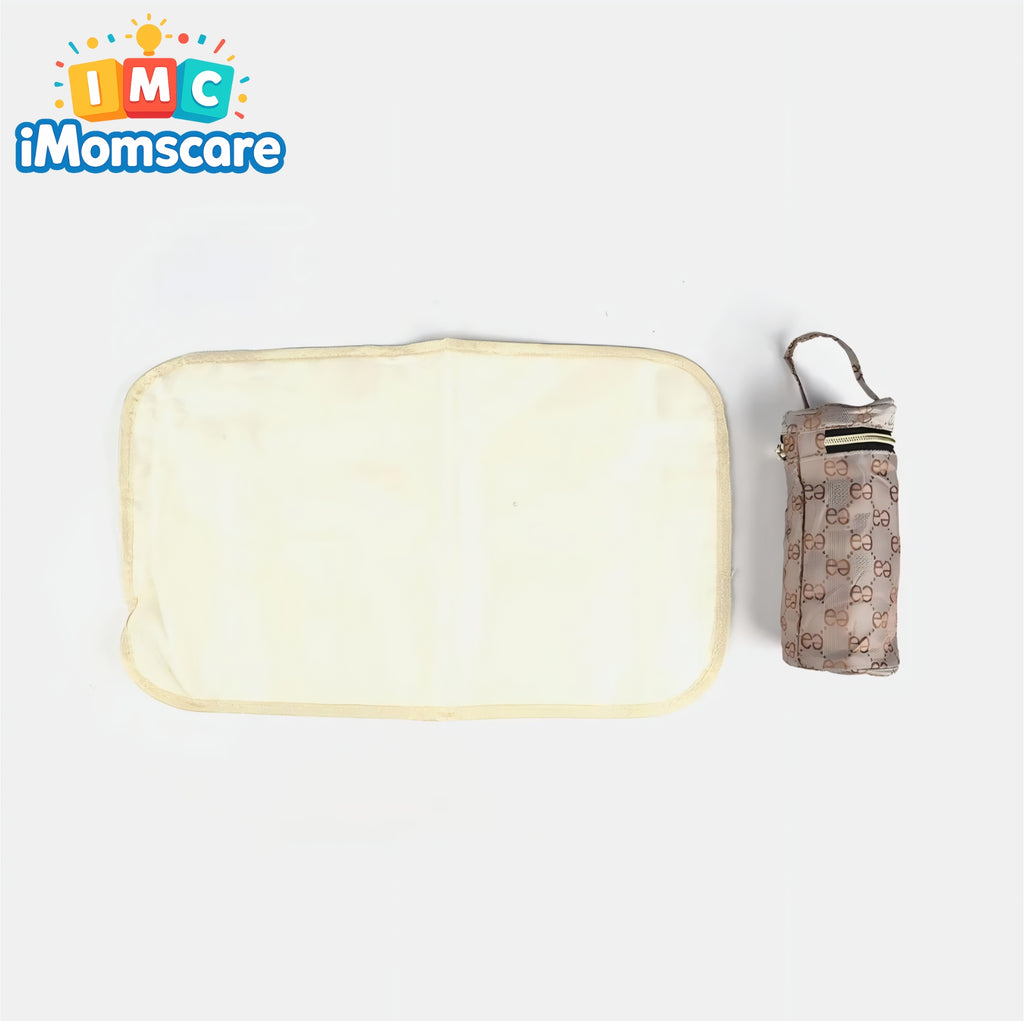 Mother Bag Baby Care | Premium Set - Shine Brown MB07