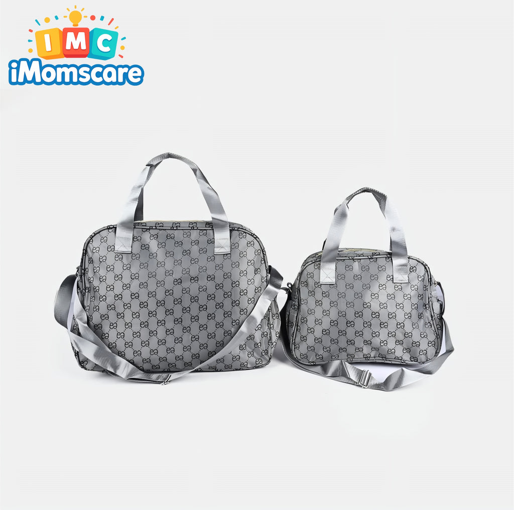 Mother Bag Baby Care | Premium Set - Shine Gray MB05