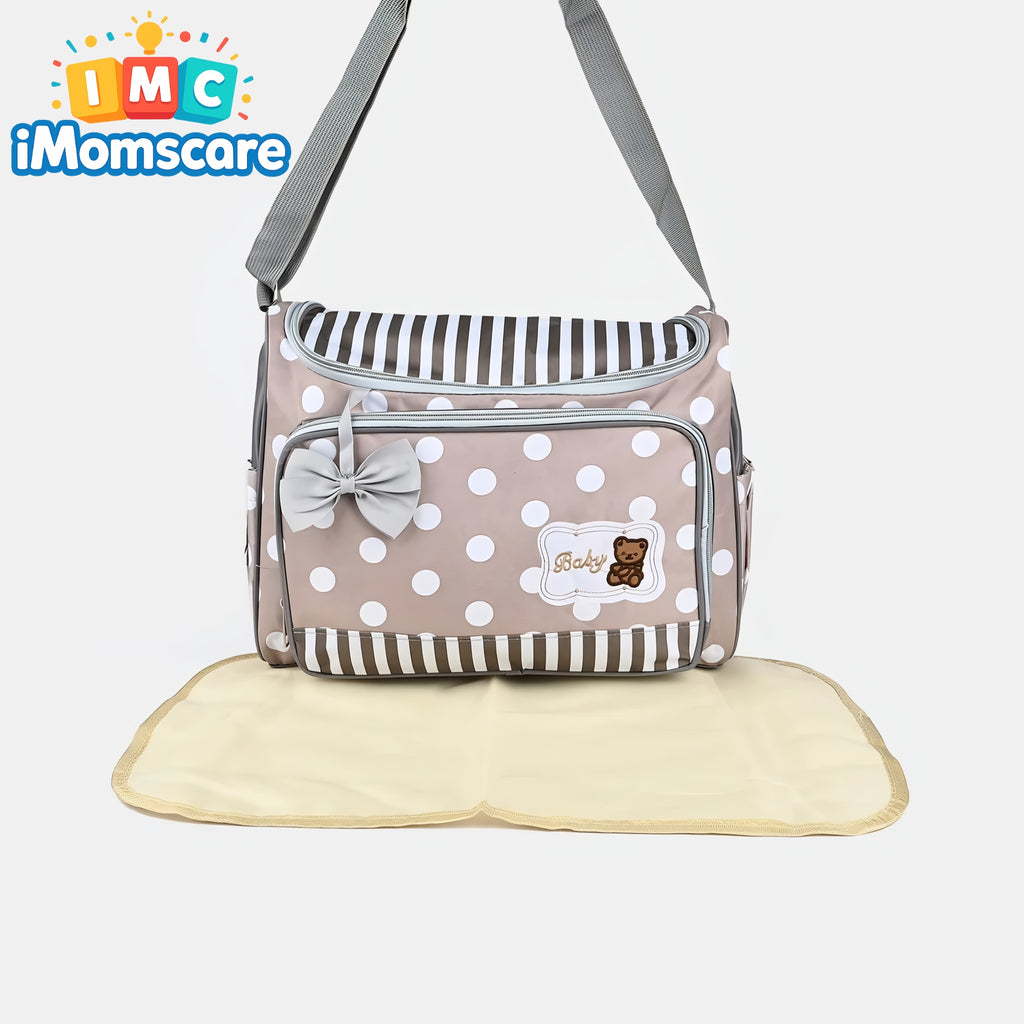 Mother Bag Baby Care | Spacious Grey MB08