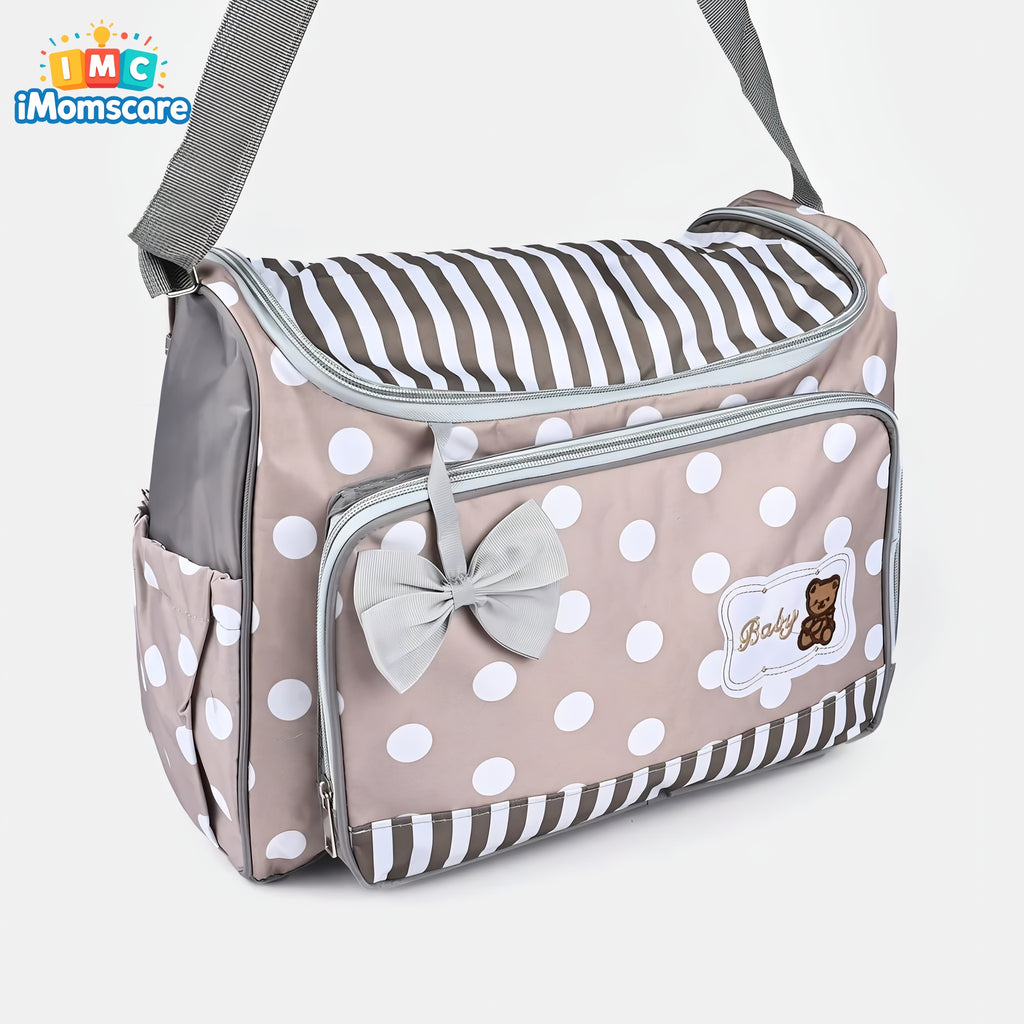 Mother Bag Baby Care | Spacious Grey MB08