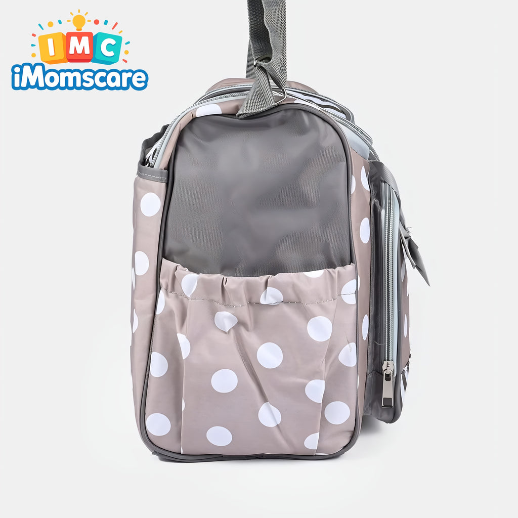 Mother Bag Baby Care | Spacious Grey MB08
