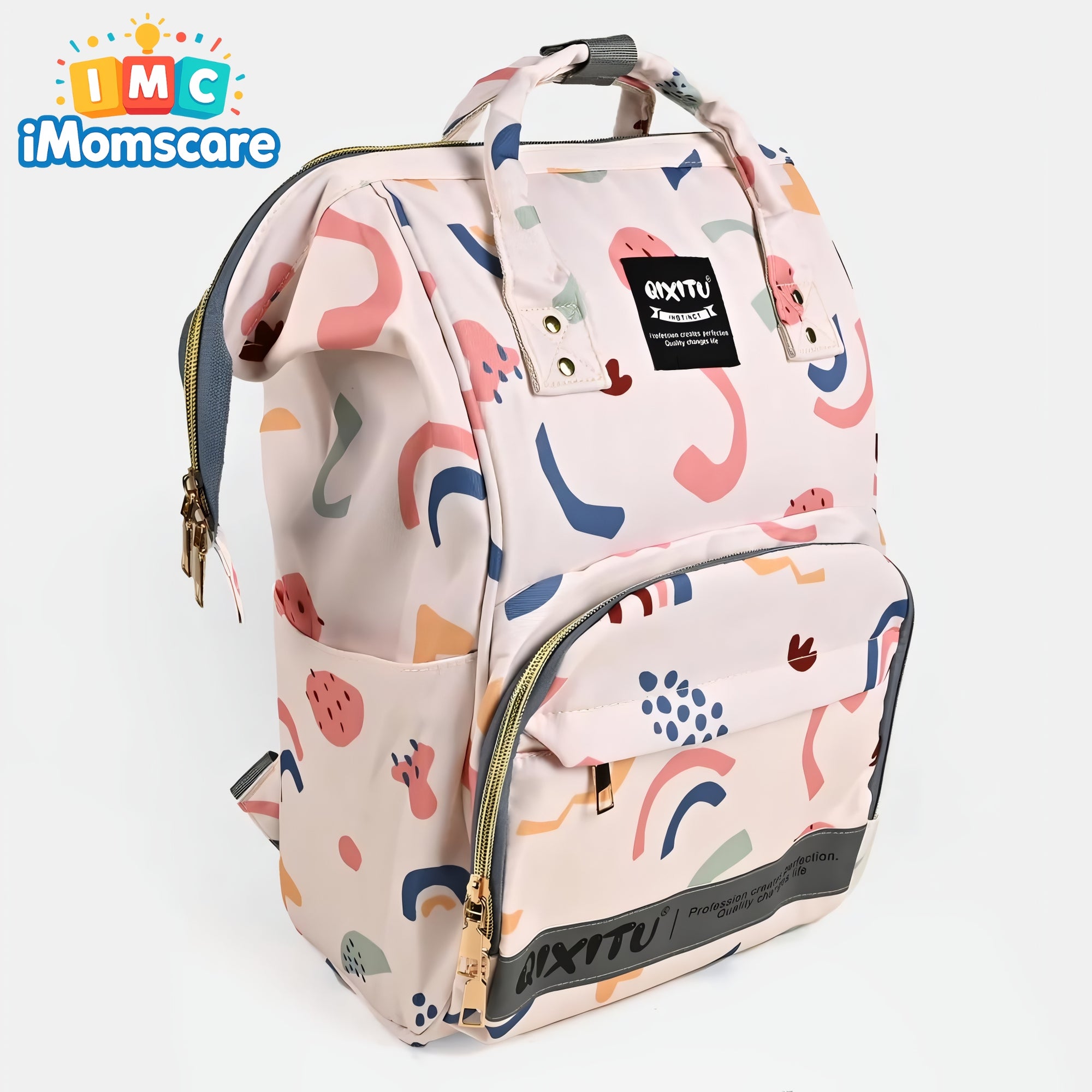 Mother Bag Pack Baby Care | Pink MBP03