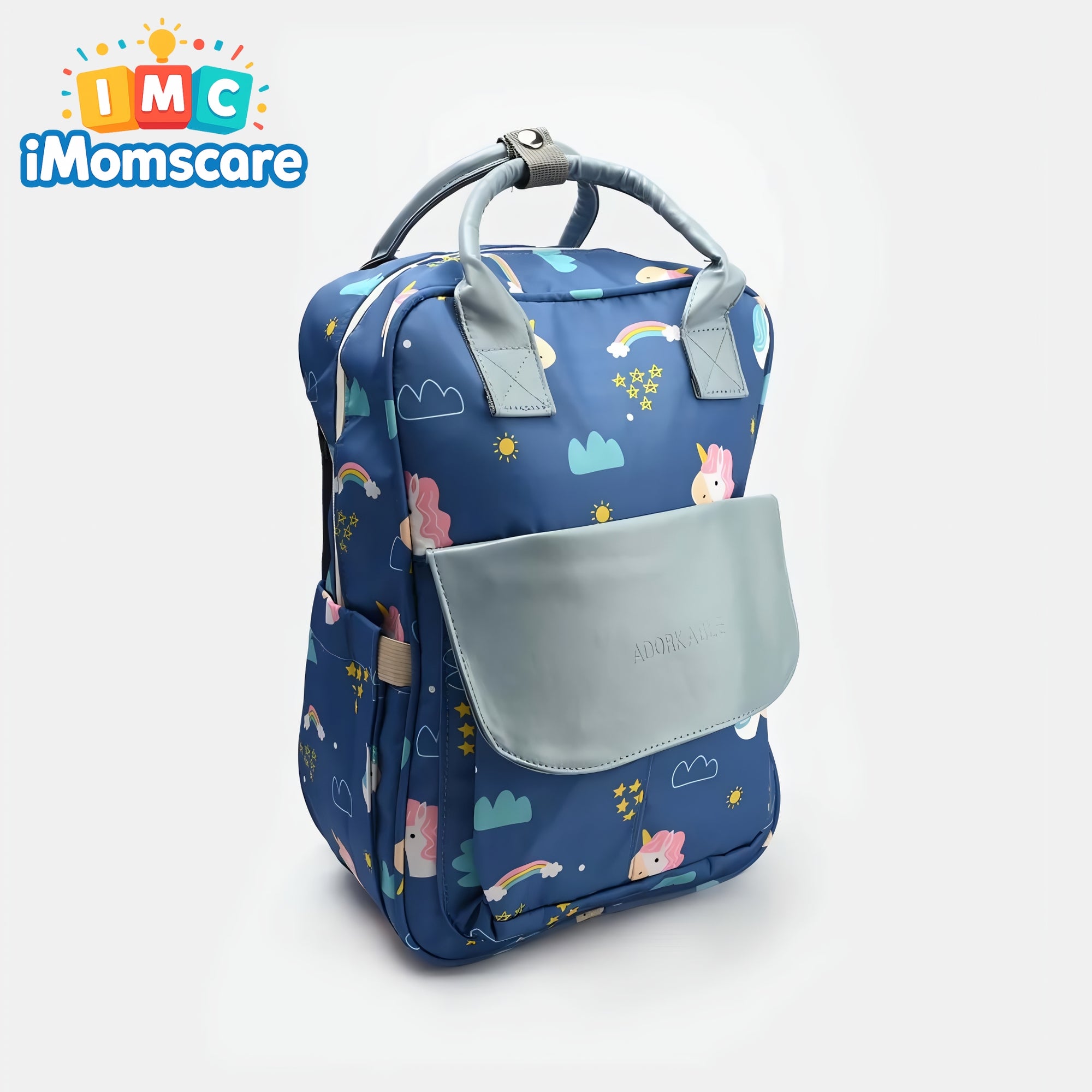 Mother Bag Pack Baby Care | Spacious Blue MBP04