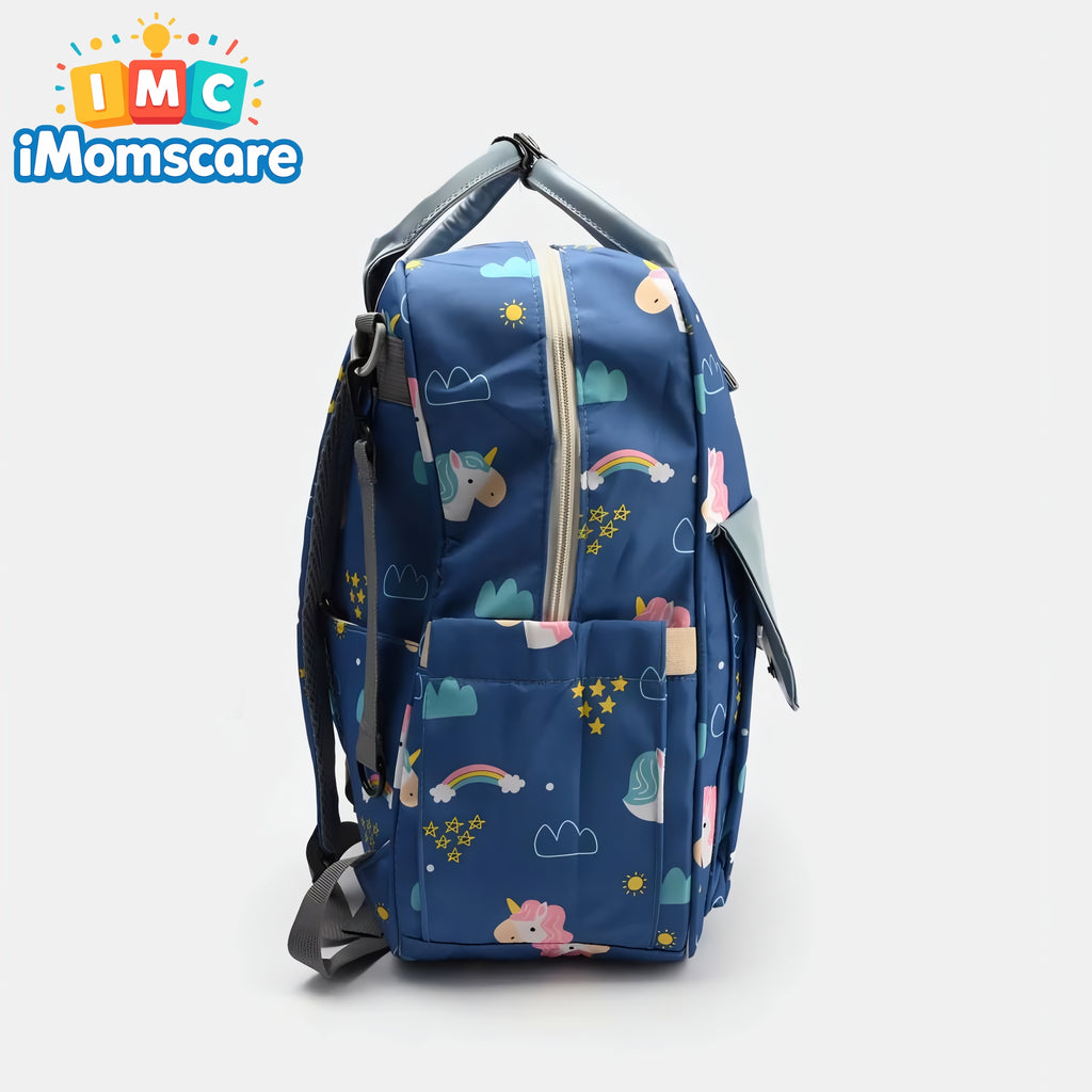 Mother Bag Pack Baby Care | Spacious Blue MBP04