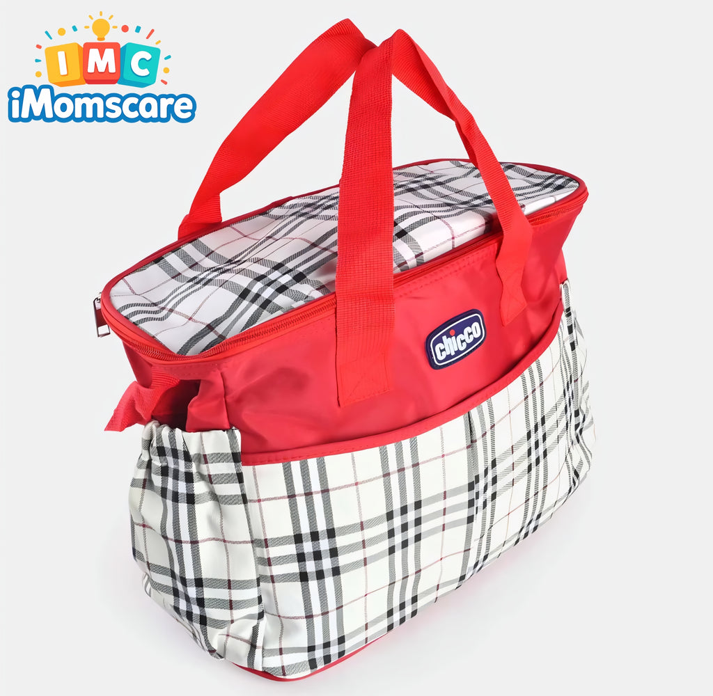 Mother Bag Baby Care | Premium Set 4PCS Checkered MB10