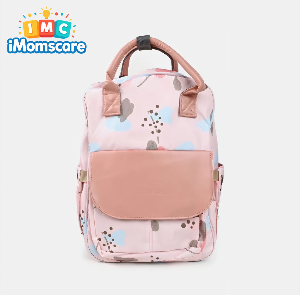 Mother Bag Pack Baby Care | Spacious Pink MBP12