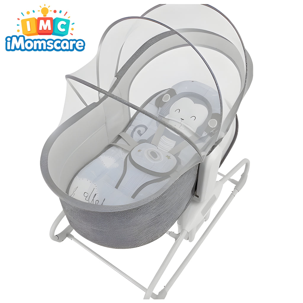MASTELA CRADLE AUTO SWING-BASSINET | 4 IN 1 MULTI FUNCTIONAL 2