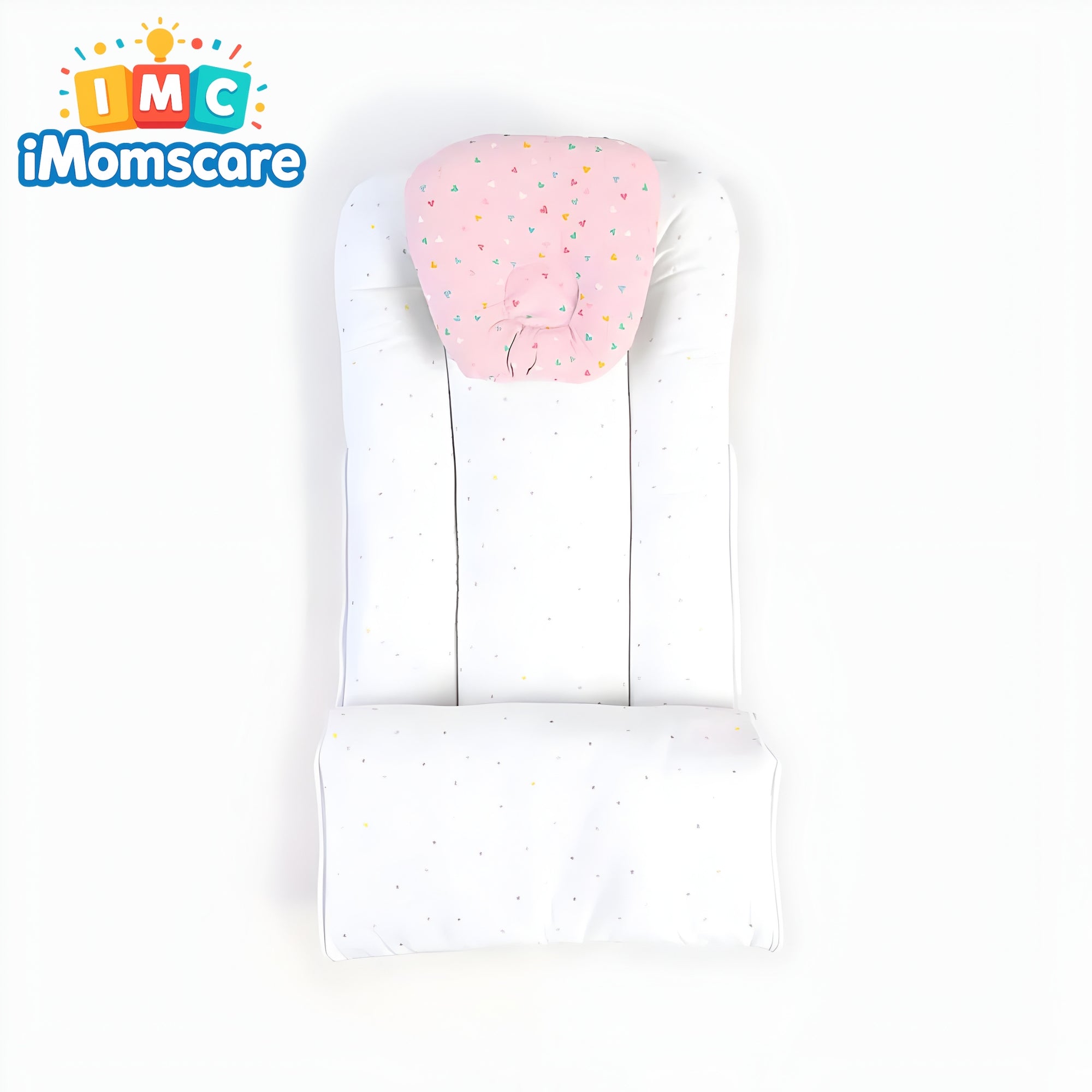 Carry Nest with Head Pillow |Polyfill Cotton Pink CN01