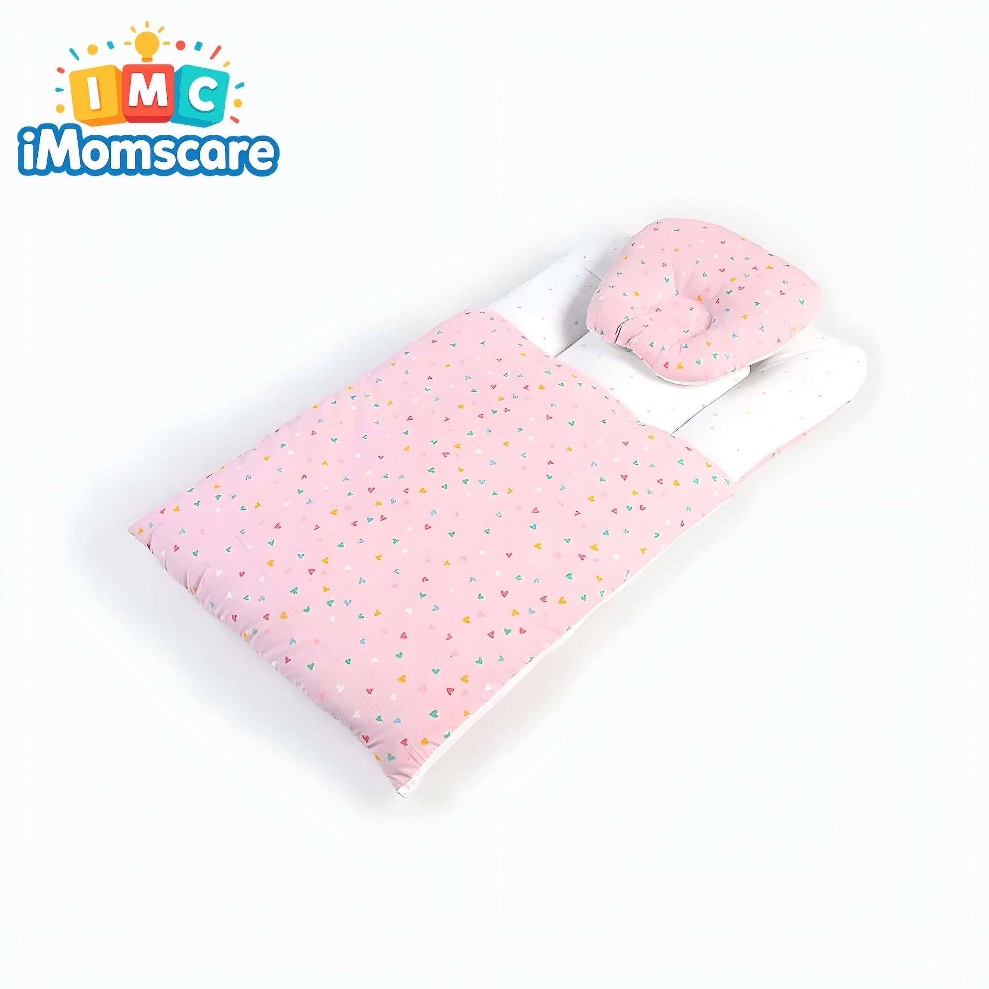 Carry Nest with Head Pillow |Polyfill Cotton Pink CN01
