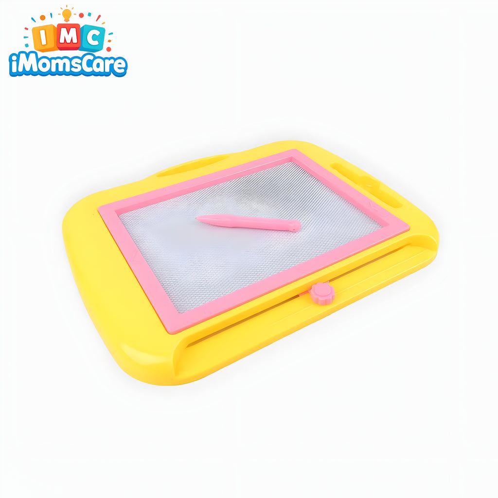 Learning Screen-Free Creativity Board | Yellow - 10 inch