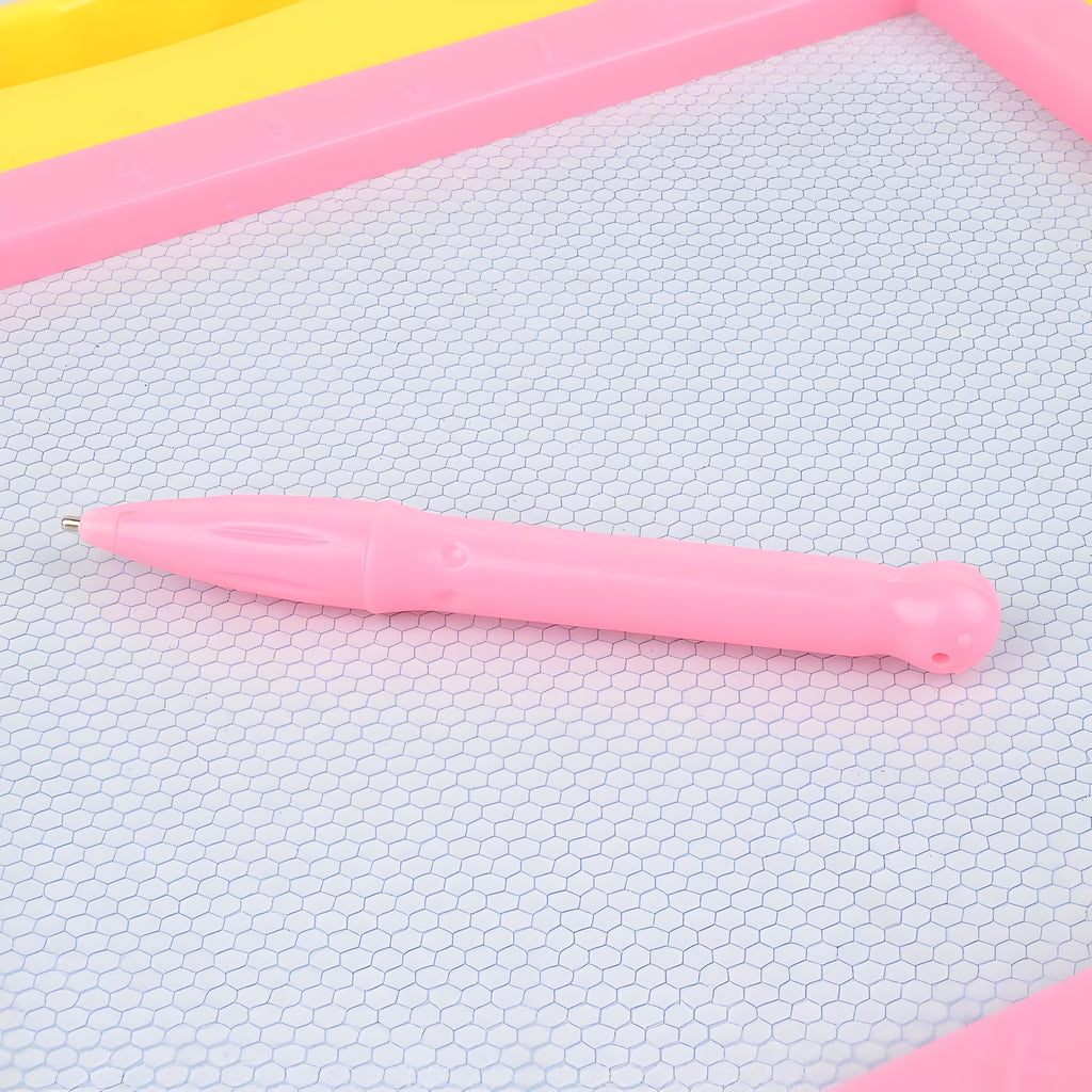 Learning Screen-Free Creativity Board | Yellow - 10 inch