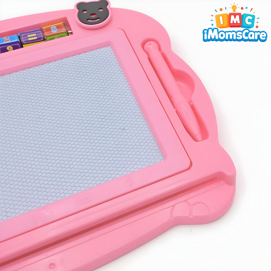 Learning Screen-Free Creativity Board | Pink Elephant - 12 inch